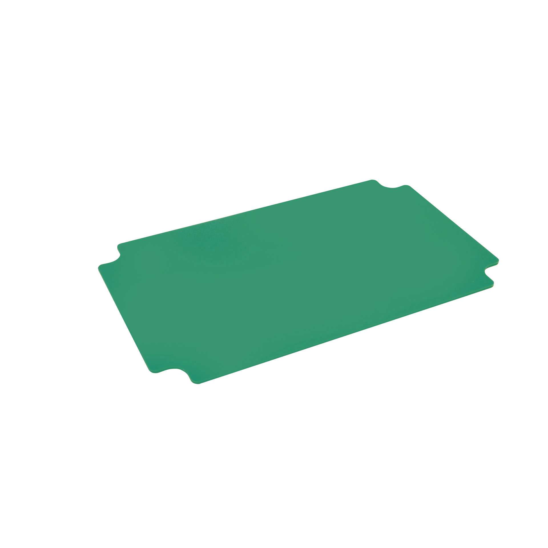 Ersatz-Schneidebrett - Set á 6 Stk. - grün - GN 1/1 (530 x 325 mm) - HD-PE - 228372-C