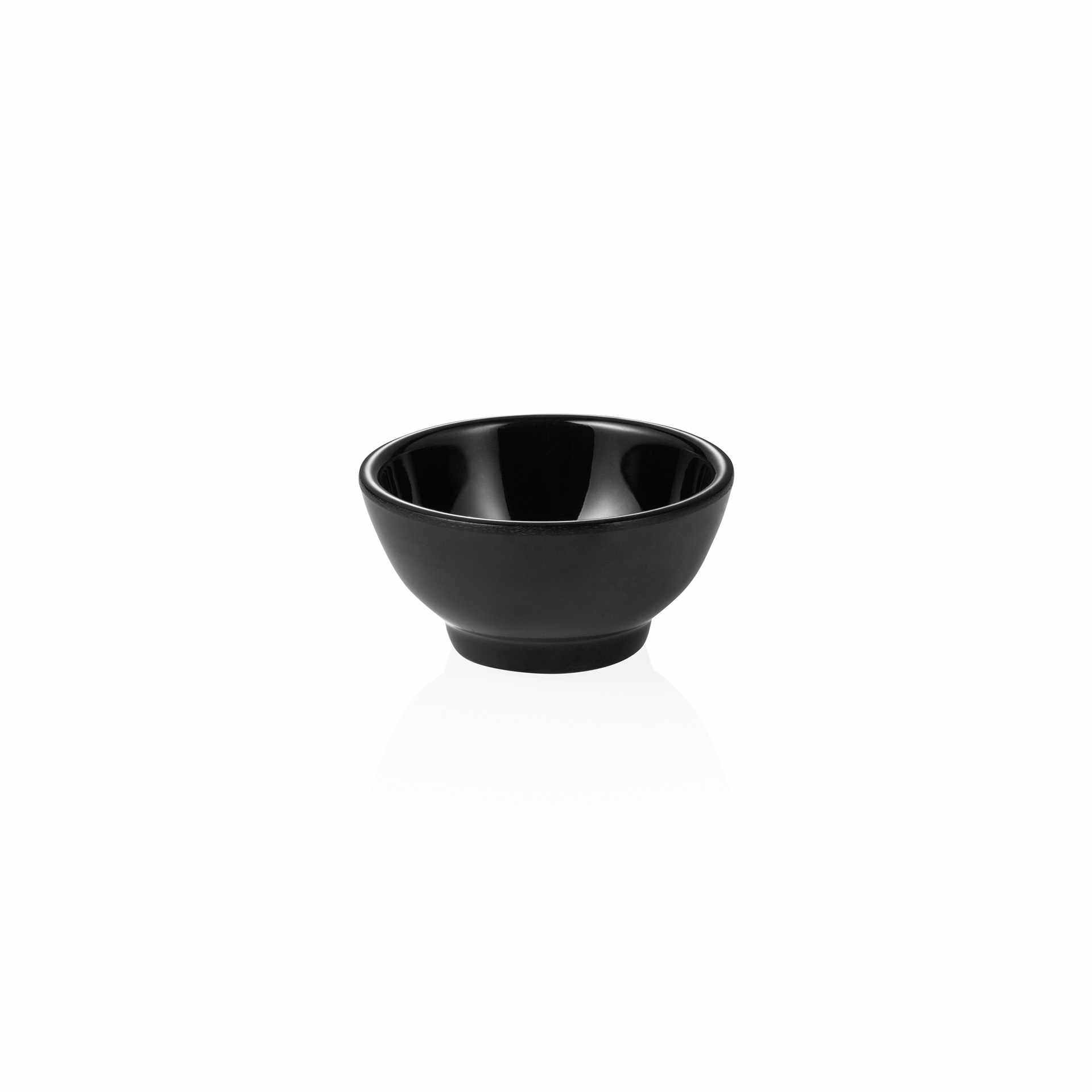 Schale - Serie Day & Night - schwarz - Höhe 4,5 cm - Ø 9,0 cm - Inhalt 0,1 l - Melamin