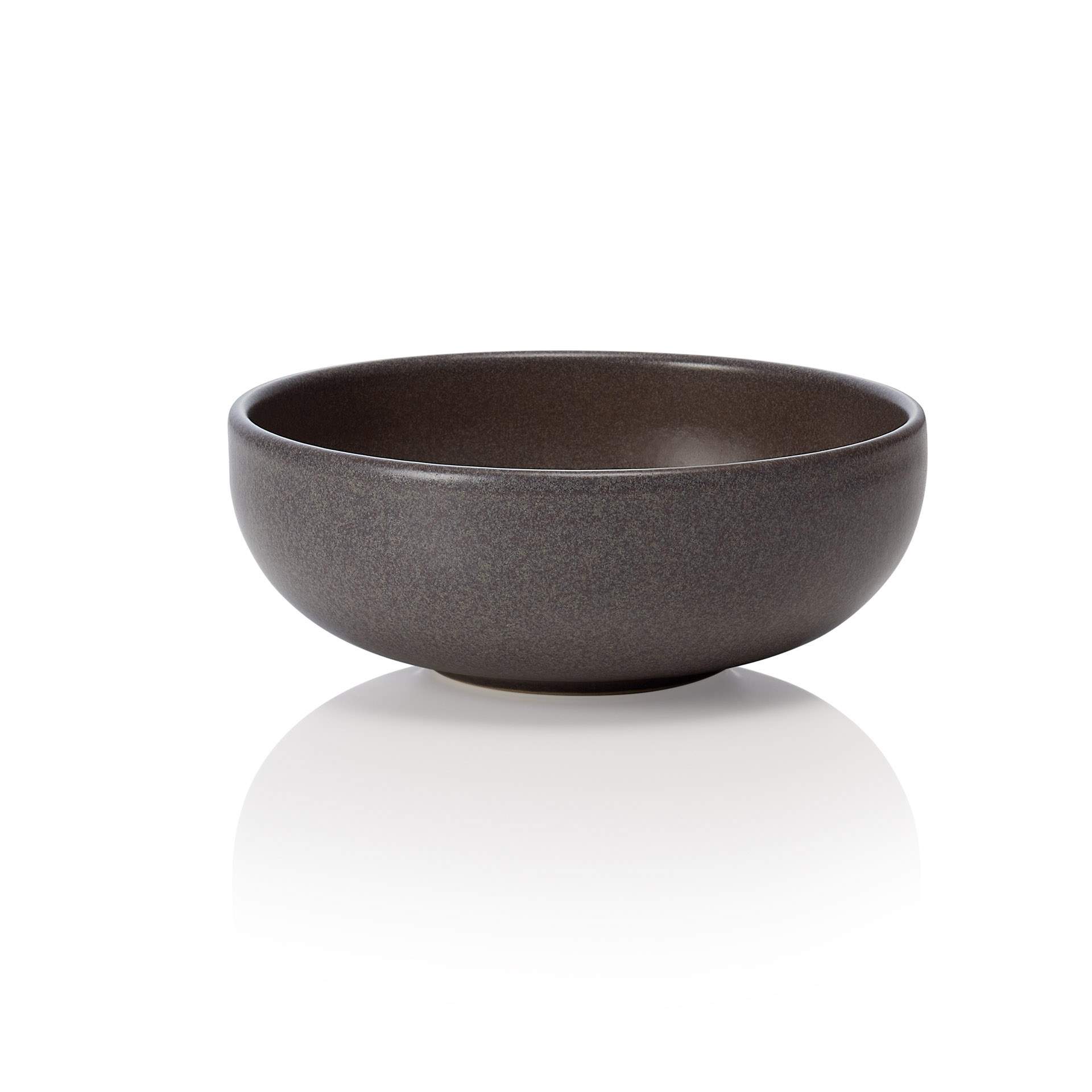 Schale - Set á 6 Stück - Serie One - stone grey - rund - Abm. 5,0 cm - Ø 12,0 cm - Steinzeug - 452203012-A