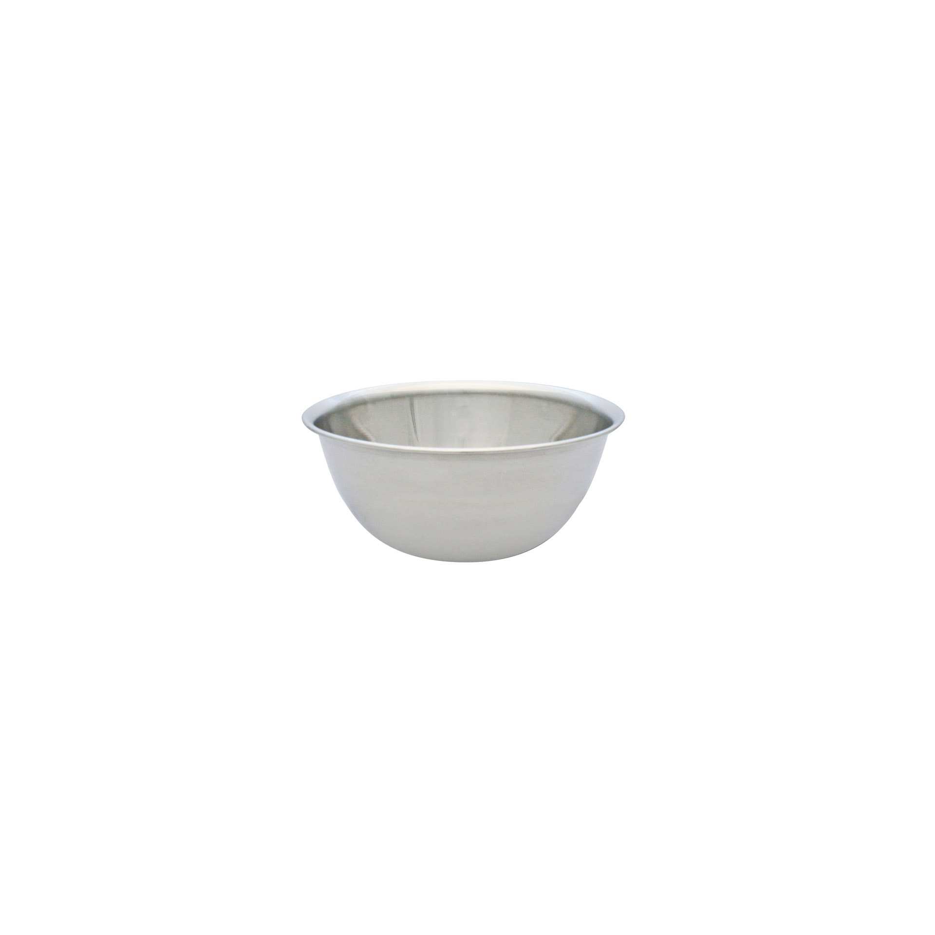 Schlagschüsseln - rund - Höhe 8,0 cm - Ø 18,0 cm - Inhalt 0,9 l - Edelstahl - 199012-C