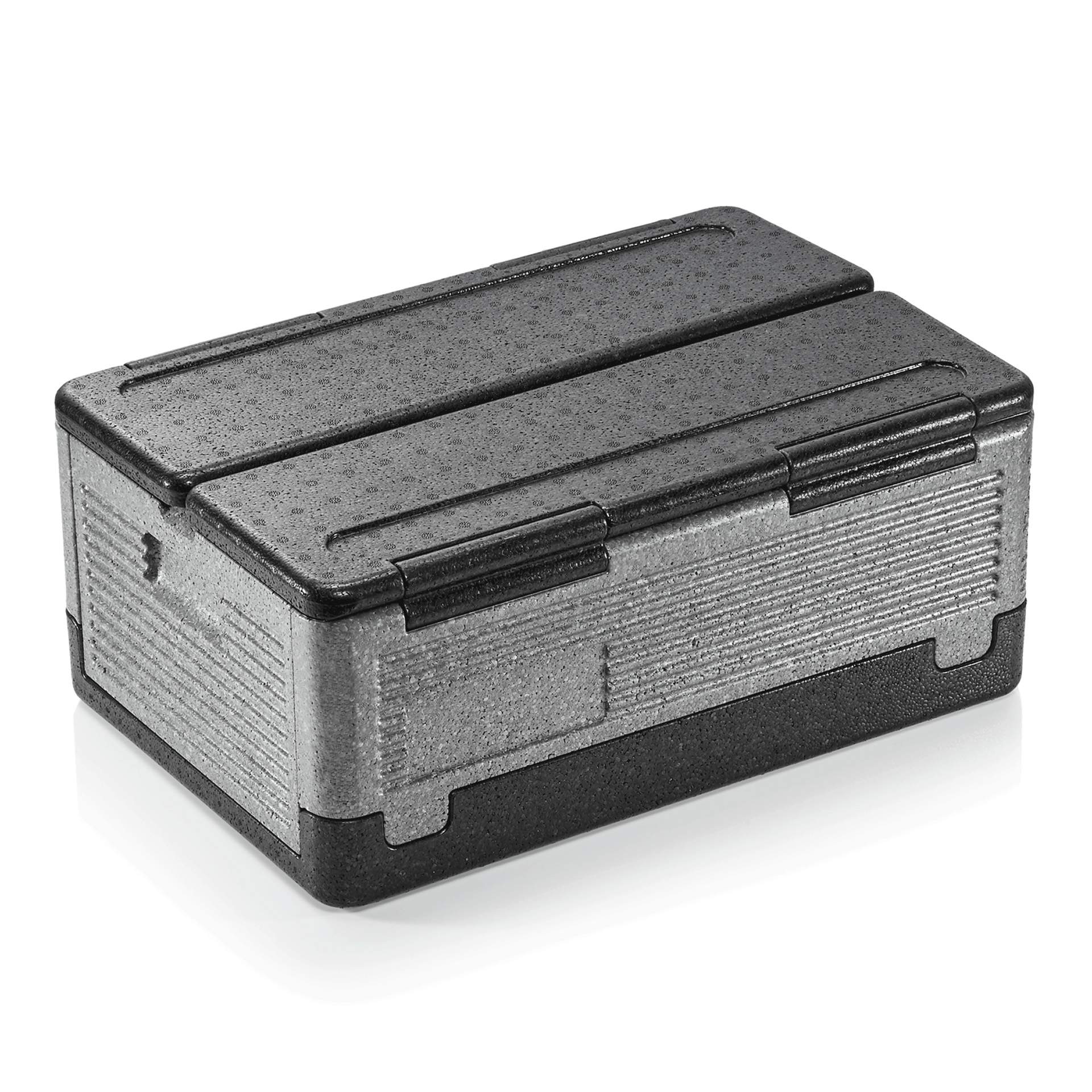 GN-Thermotransport-Klappbox - zusammenklappbar - Abm. 60 x 40 x 25 cm - Kunststoff