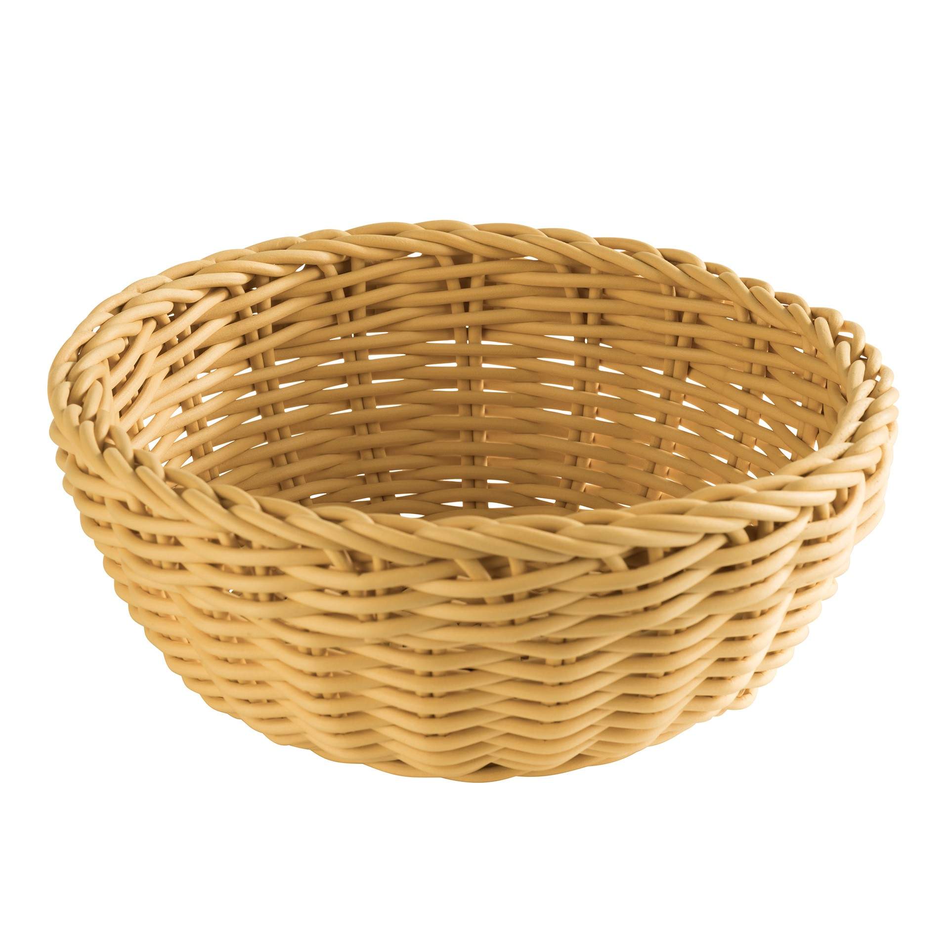 Korb - Serie Profi Line - hellbeige - rund - Abm. 8,0 cm - Ø 20,0 cm - Polypropylen - 50605-B