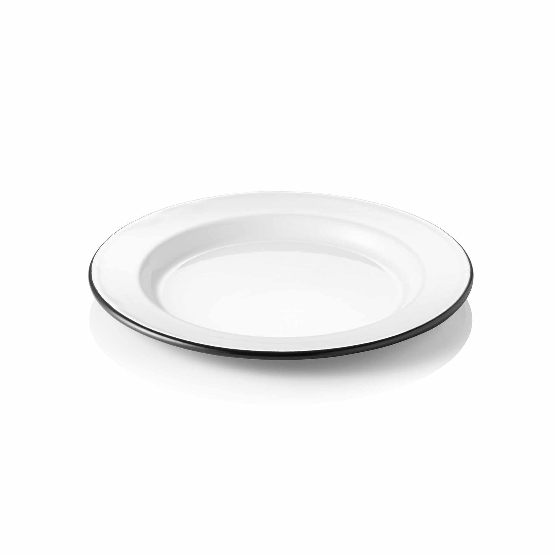 Teller - Serie Grace - Höhe 2,0 cm - Ø 20,0 cm - Emaille