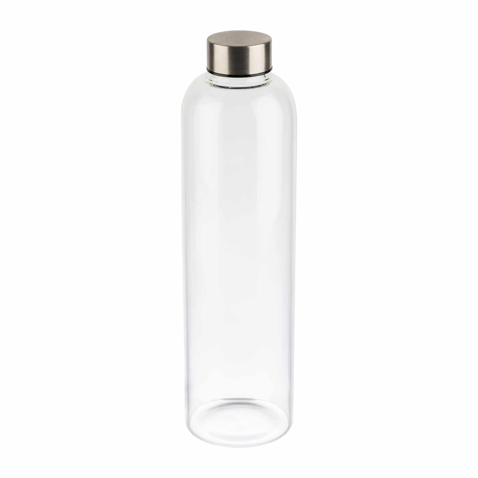 Trinkflasche - mit Schraubverschluss - Höhe 28,5 cm - Ø 7,5 cm - Inhalt 1,0 l - Glas - 66909-B
