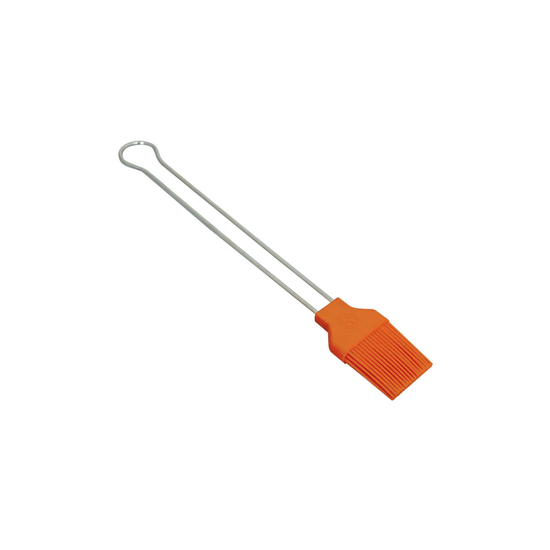 Pinsel - mit Metallstiel - Abm. 23,0 x 3,5 x 1,3 cm - Silikon - 200313-C