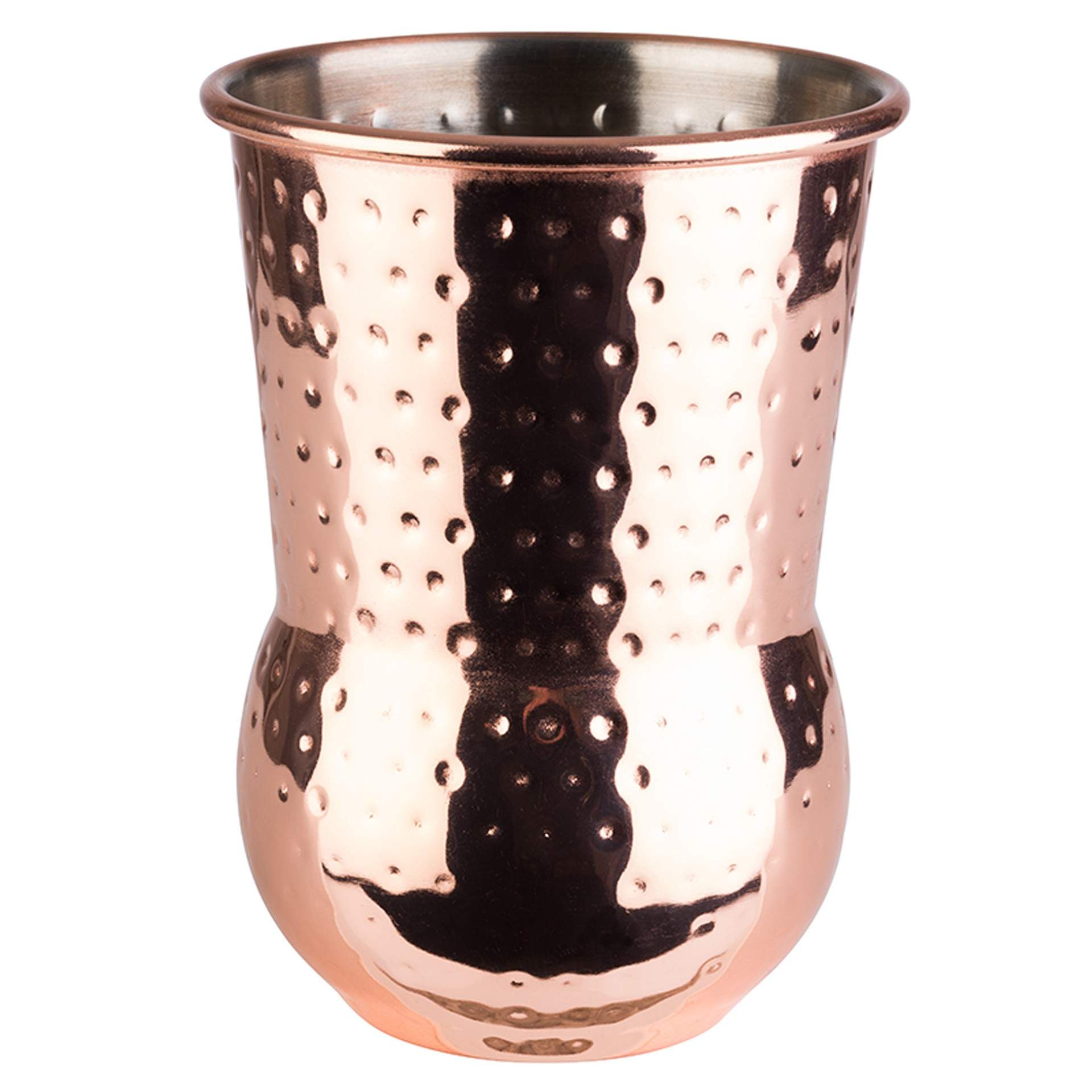 Becher - Serie Julpe Mug - kupferoptik - rund - Abm. 11,5 cm - Ø 8,0 cm - Inhalt 0,40 l - Edelstahl - 93337-B