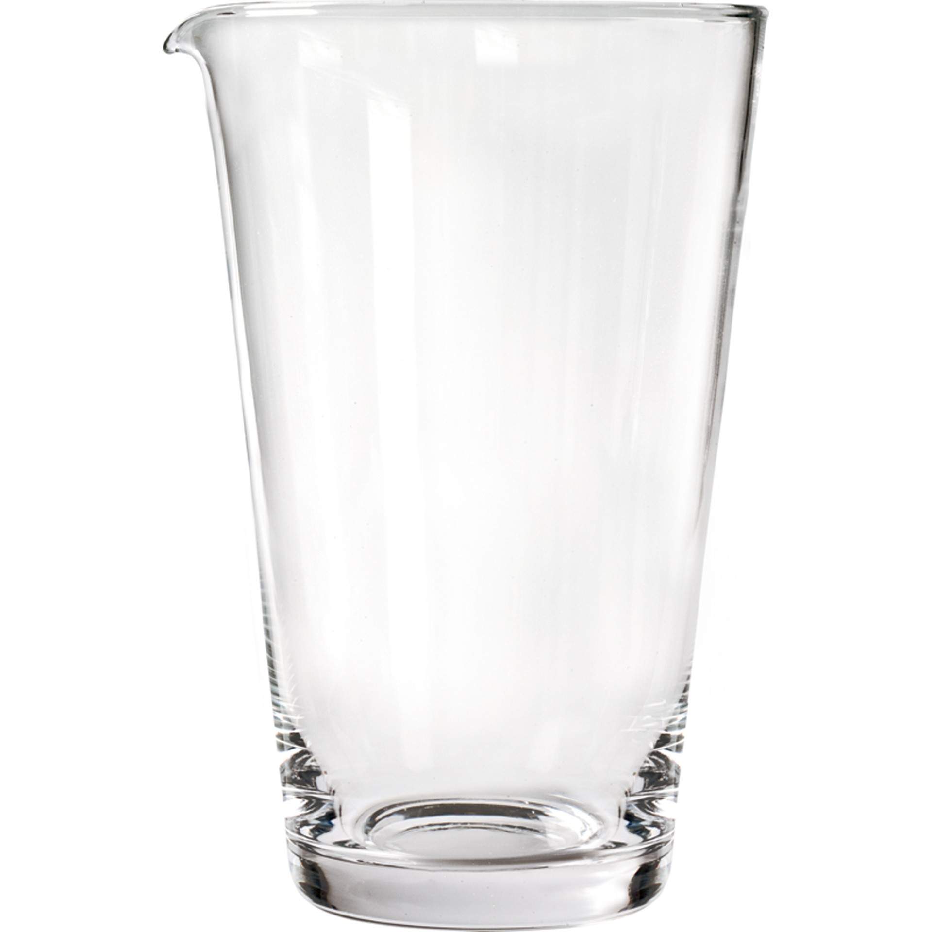 Rührglas - schwer - mit Lippe - Abm. 19 cm - Ø 11,5 cm - Inhalt 1,0 l - 93101-B