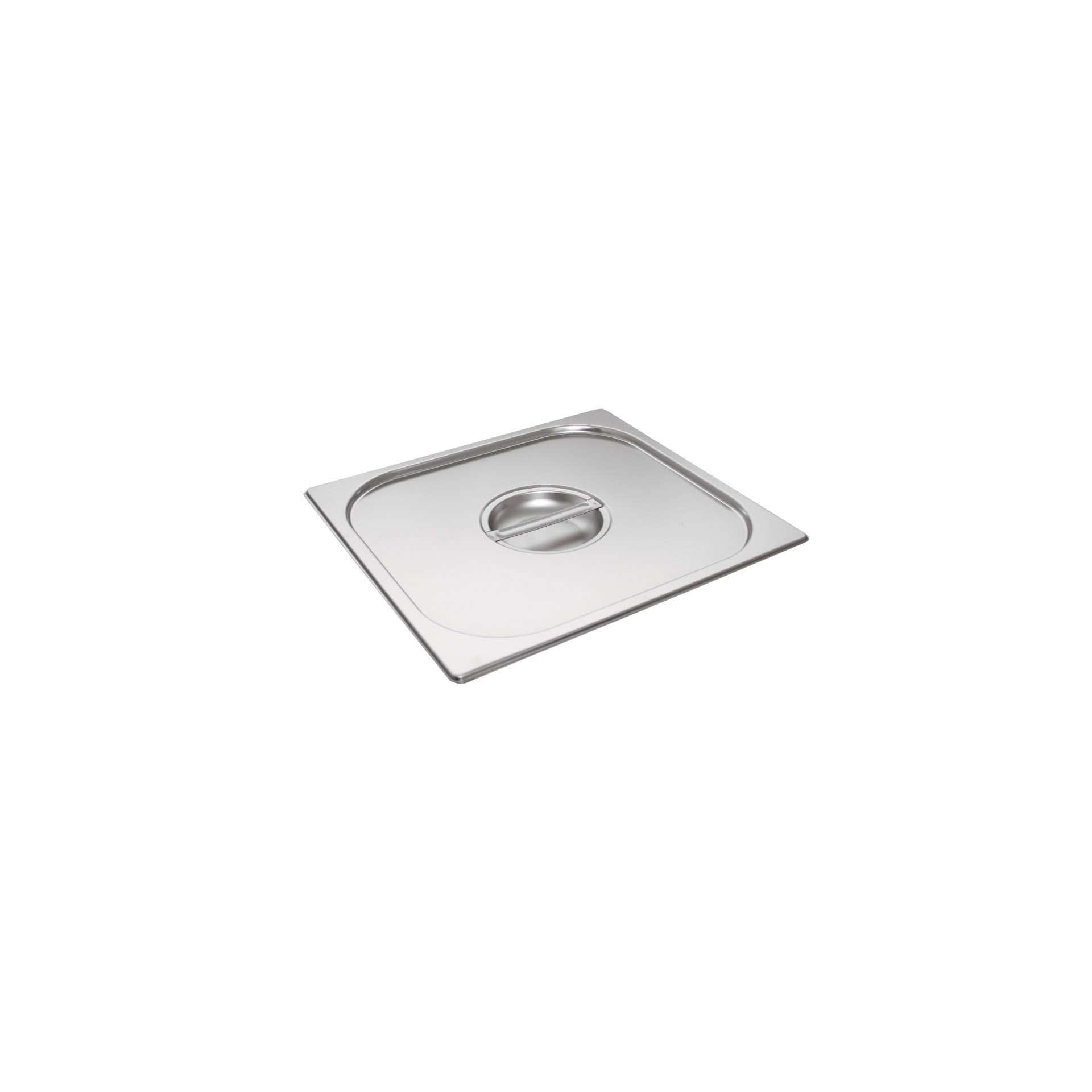 GN-Deckel - Abm. 35,4 x 32,5 x 2,5 cm - GN 2/3 (354 x 325 mm) - Edelstahl - 530216-C