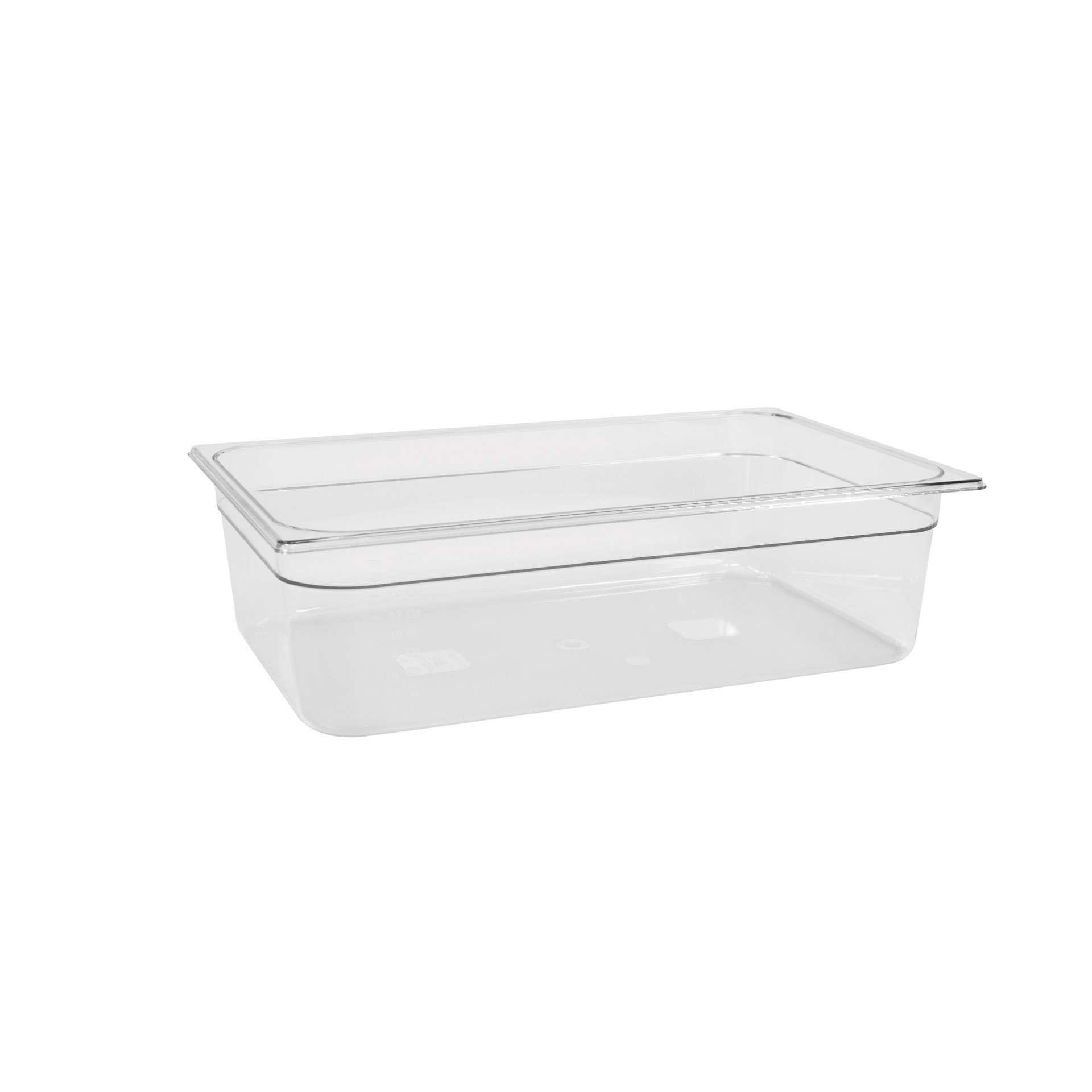 GN-Behälter - Abm. 53,0 x 32,5 x 15,0 cm - Inhalt 20,0 l - GN 1/1 (530 x 325 mm) - 150 mm - Polycarbonat - 530102-C