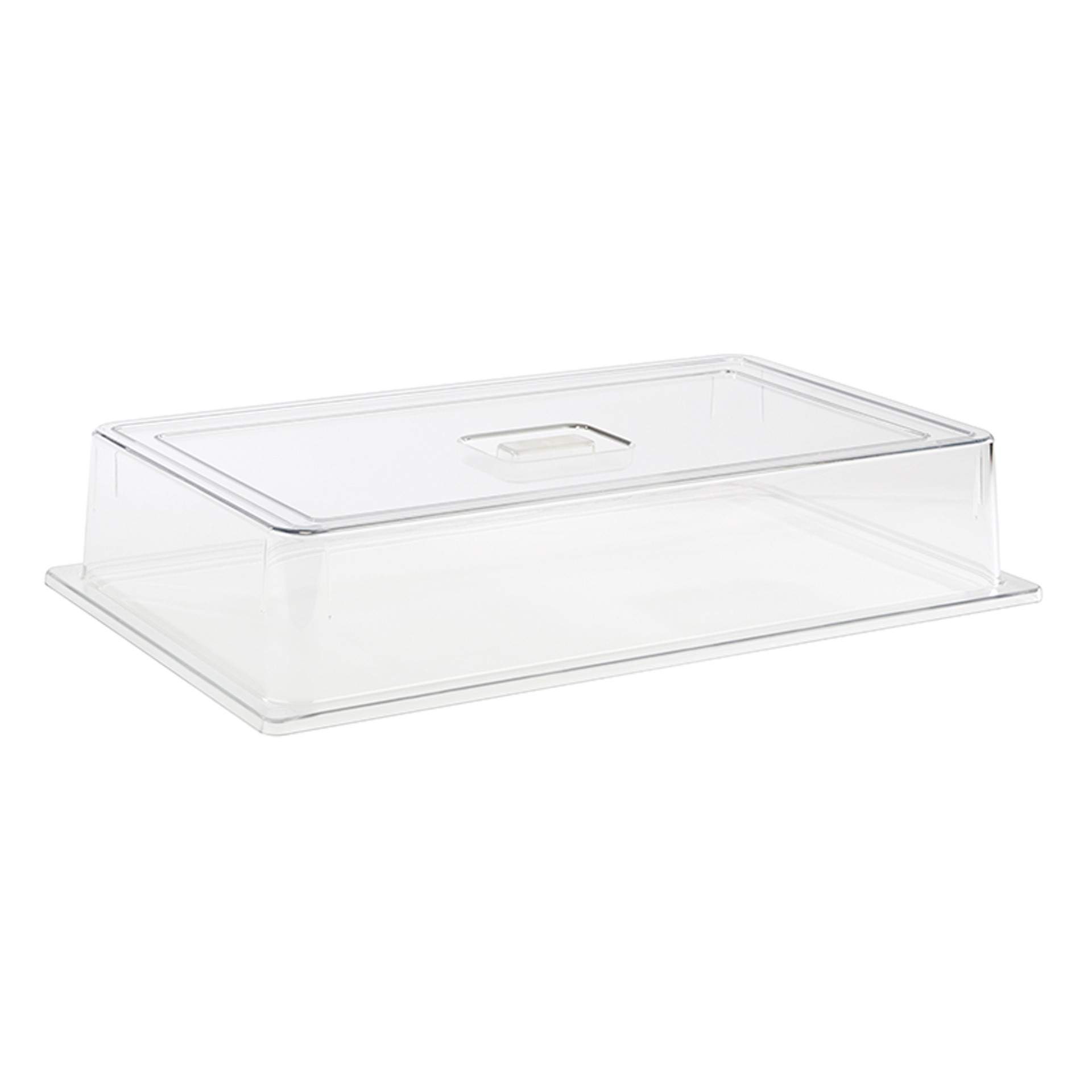 GN-Abdeckhaube - passend für GN Tabletts - transparent - Abm. 9,5 cm - GN 1/1 (530 x 325 mm) - Polycarbonat - 11042-B
