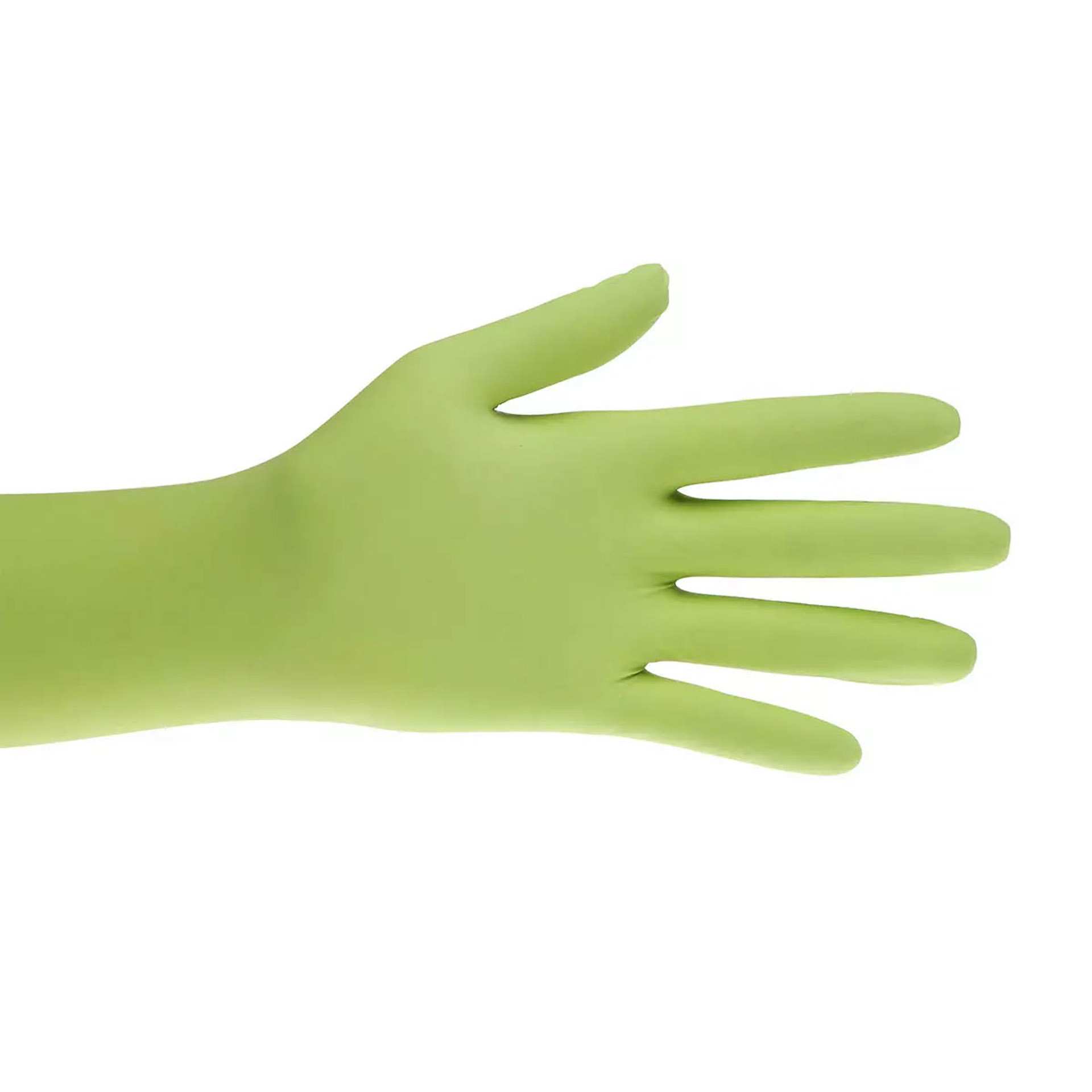 Untersuchungshandschuh - puderfrei - grün - S - Latex - 14-026-S-E
