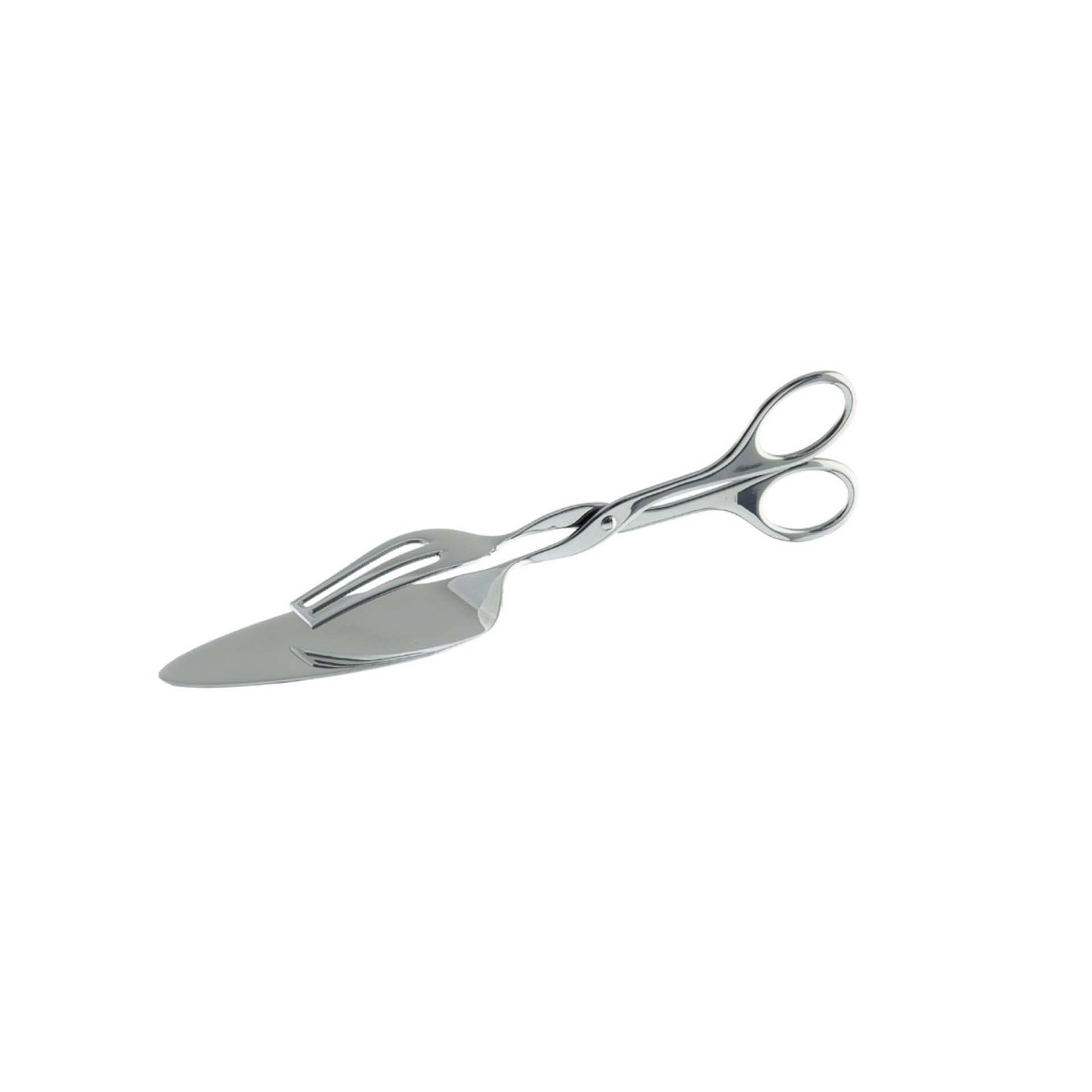 Tortenzange - aus einem Stück - Abm. 24,0 x 5,3 x 6,0 cm - Edelstahl - 171004-C