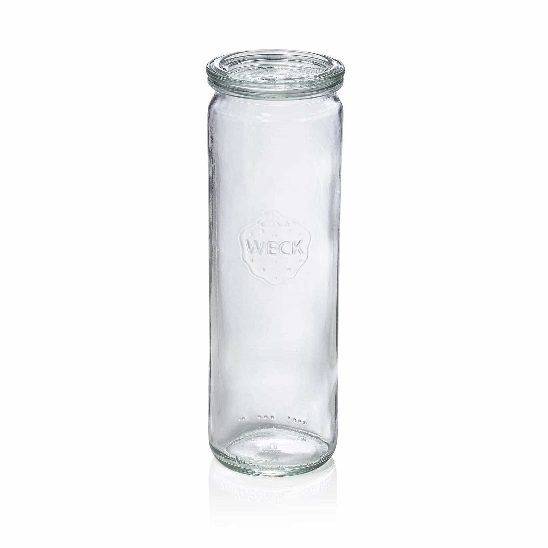 Zylinderglas - Set á 6 Stück - Serie Cylinder Shape - Abm. 20,5 cm - Ø oben / unten 6,0 / 6,7 cm - Inhalt 0,6 l - Glas - 905-A