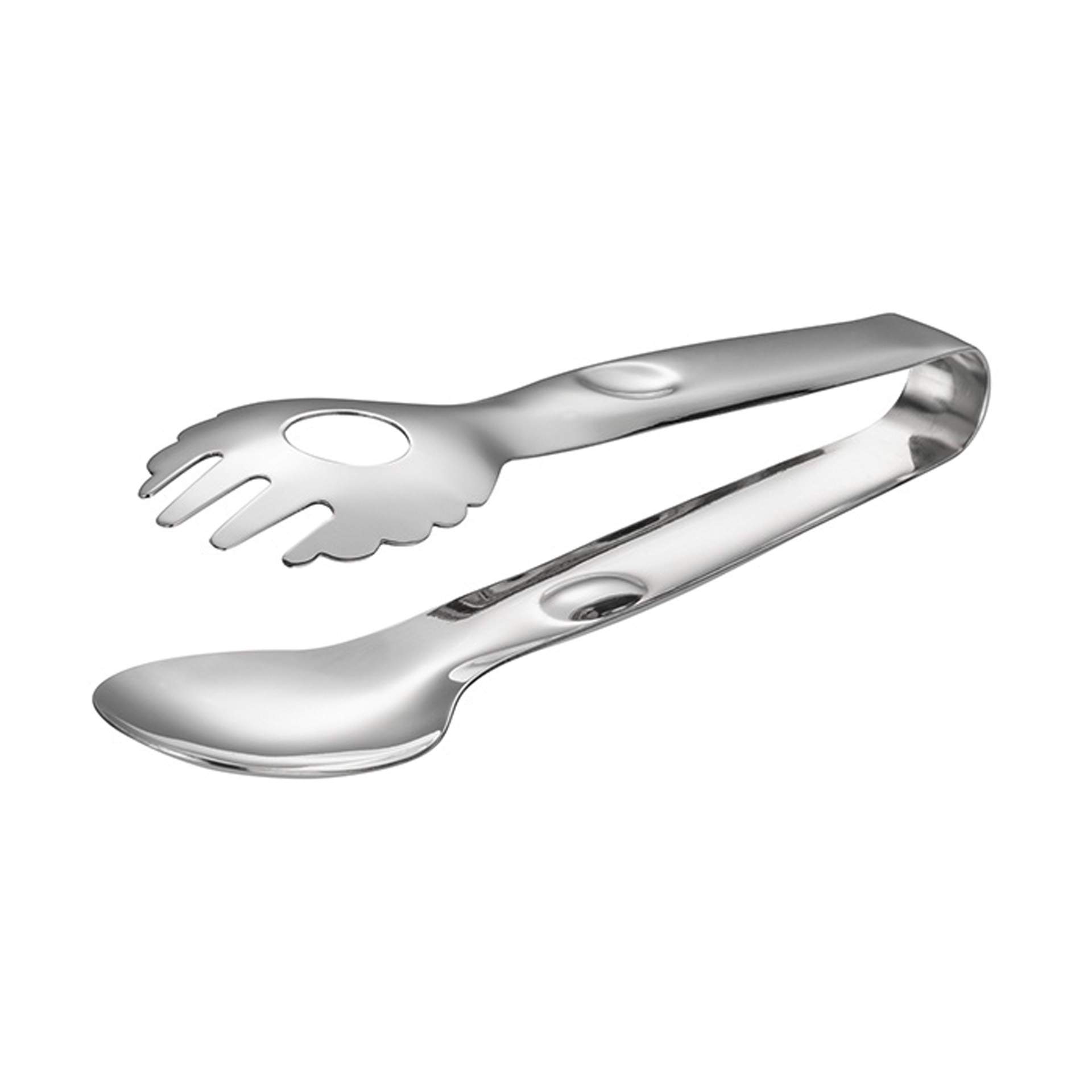 Salatzange - einseitig geschlitzt - Serie Tidlos - Abm. 5,5 x 9,0 x 22,0 cm - Edelstahl - 75842-B