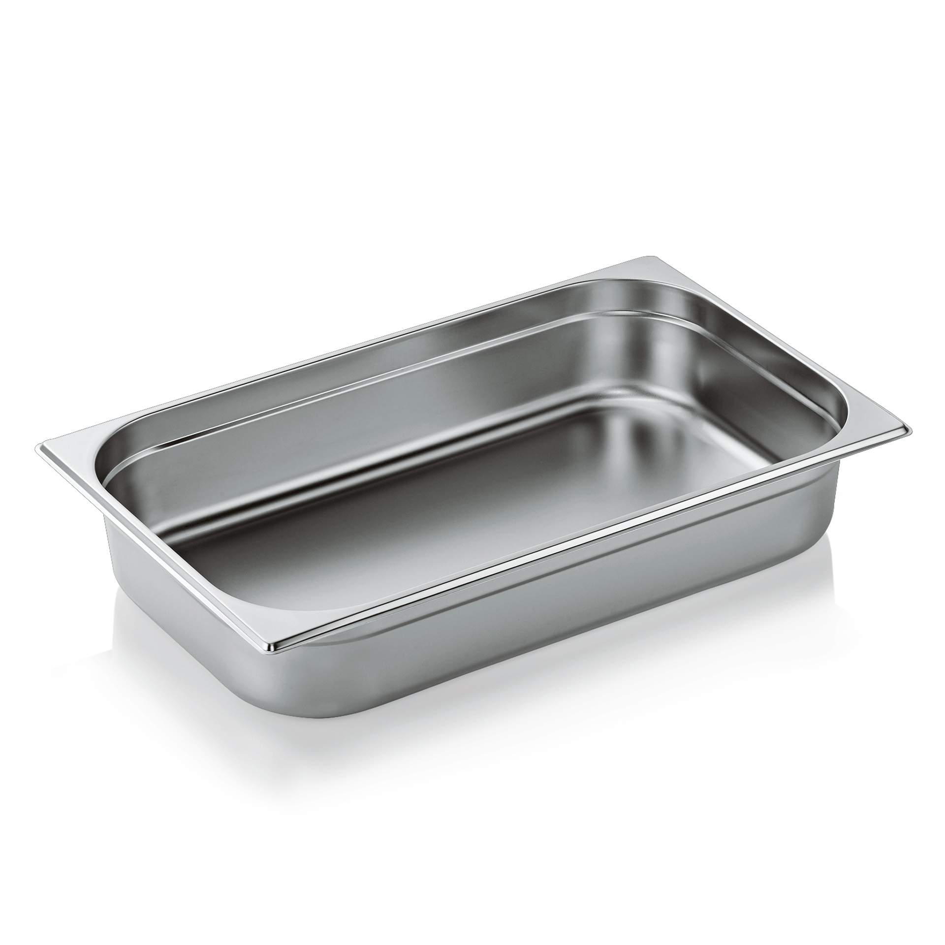 GN-Behälter - Serie Eco-Line - GN 1/1 - 100 mm - Inhalt 14 l - Chromnickelstahl - 7511100-A