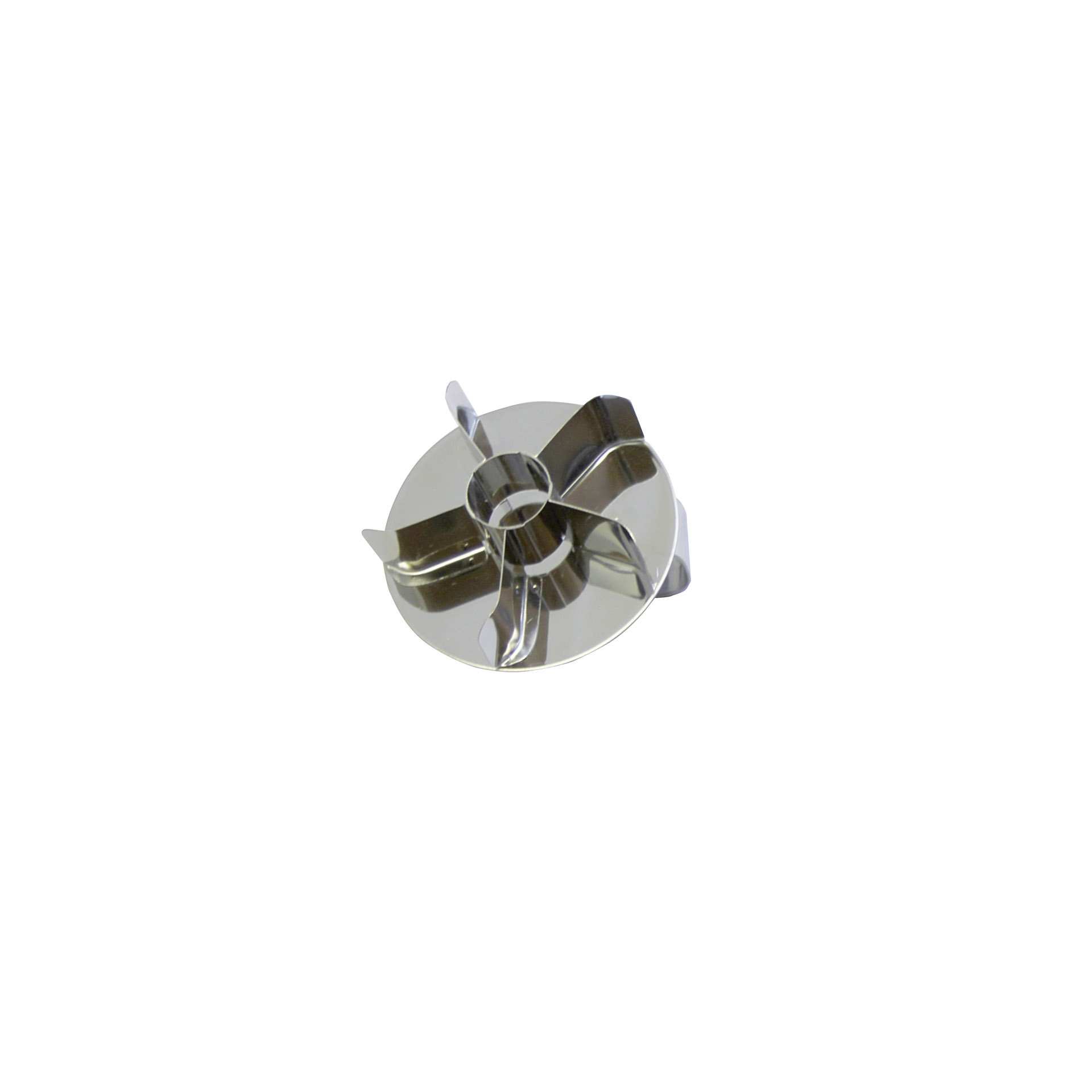 Kaisersemmeldrücker - groß,mit Loch -  Ø 80 mm - Abm. 8,2 x 8,2 x 5,5 cm - Edelstahl - 199582-C