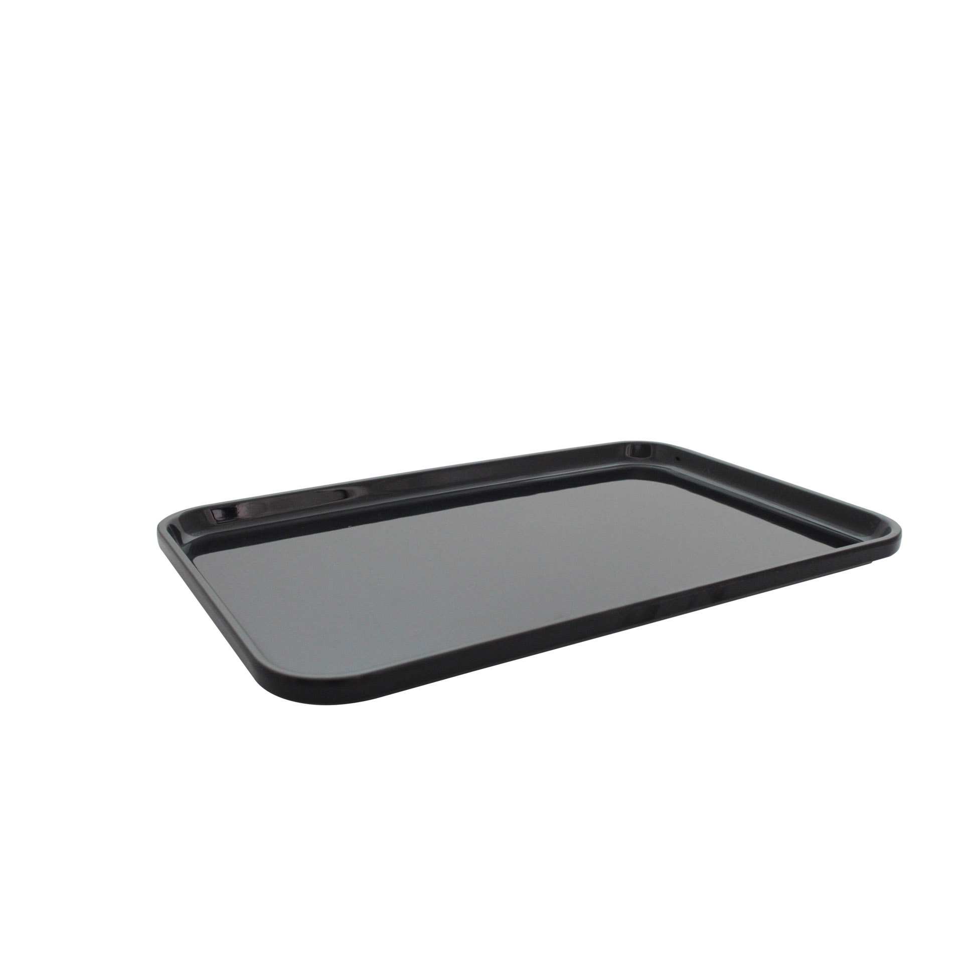 Auslagetablett - schwarz - Abm. 42,0 x 28,0 x 2,2 cm - Melamin - 227133-C