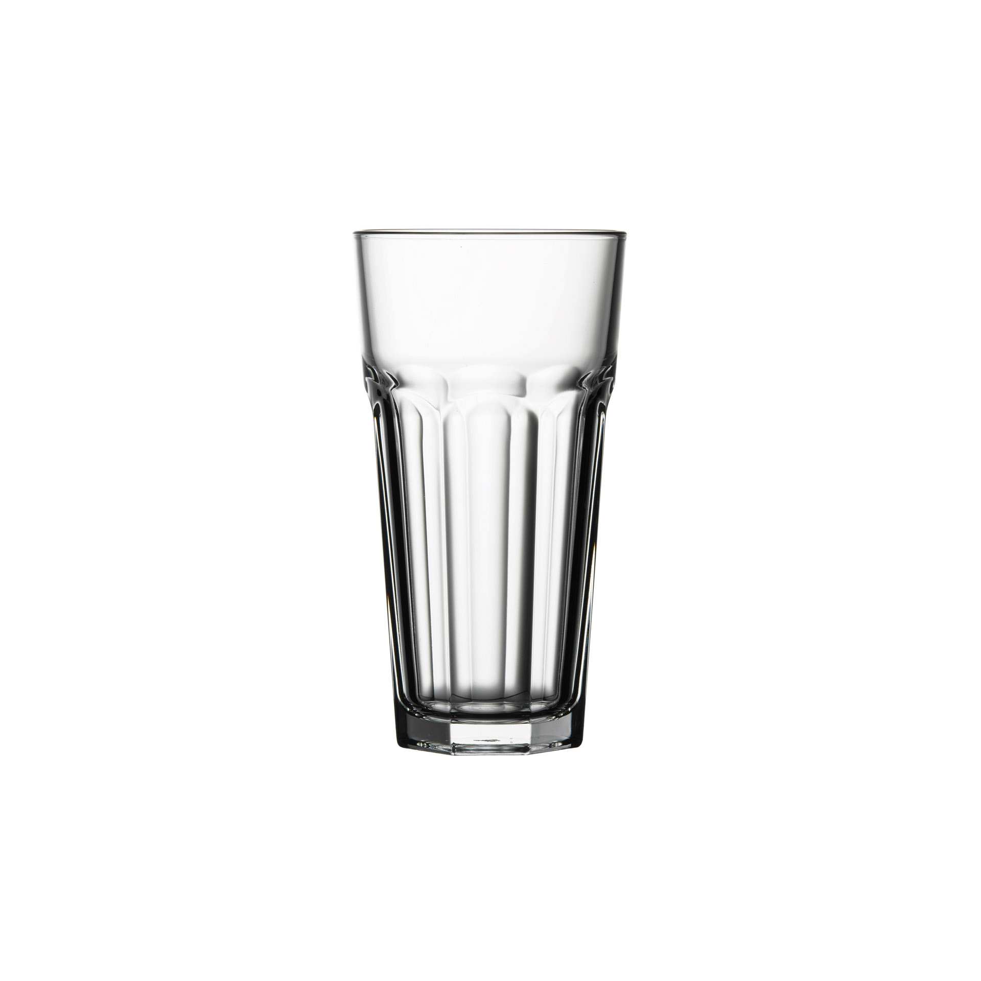 Longdrink-Glas - Set á 12 Stück - Serie Casablanca - Höhe 16,2 cm - Ø oben / unten 8,6 / 5,4 cm - Inhalt 0,25 l - Glas - 52707-A