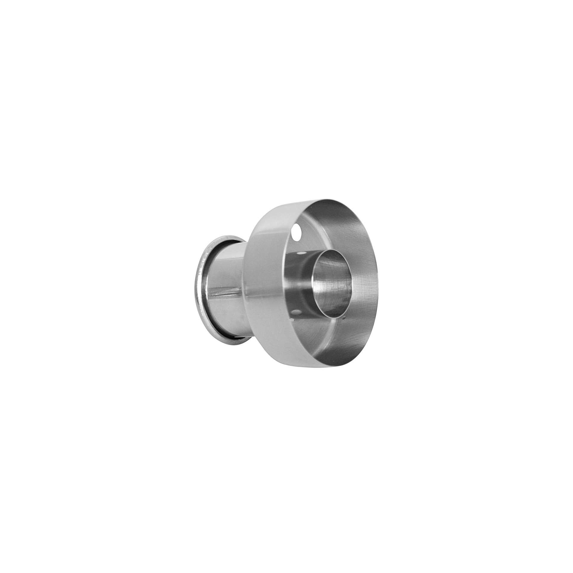 Donut-Ausstecher - klein - Abm. 6,0 x 6,0 x 5,0 cm - Edelstahl - 155009-C
