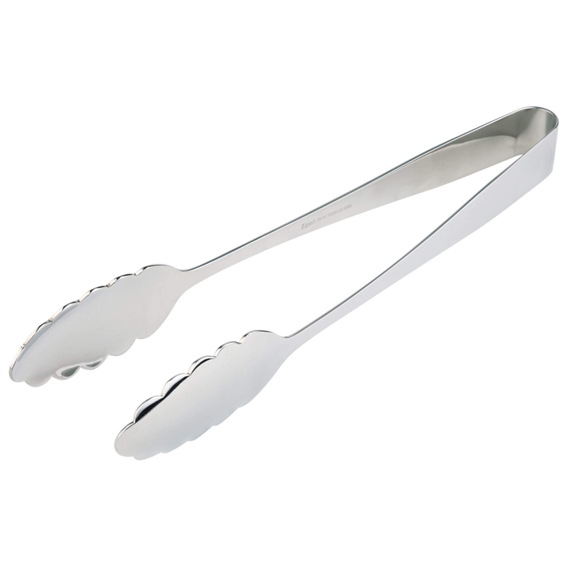 Gebäckzange - fugenlos - hochglanzpoliert - Abm. 27,5 cm - Edelstahl - 75807-B
