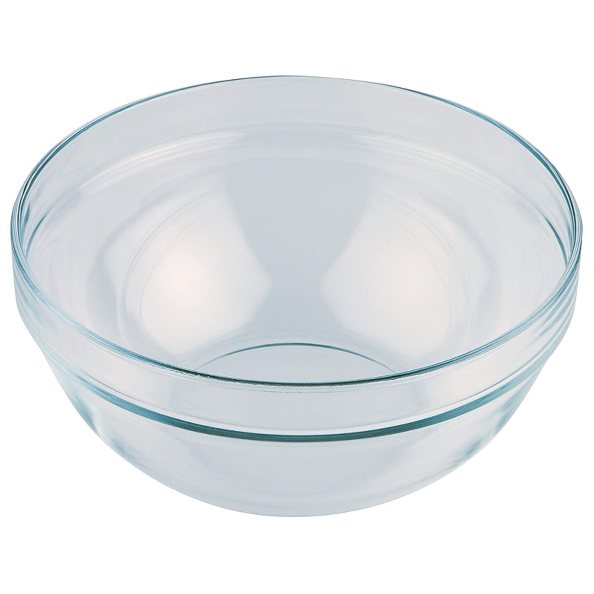 Glasschale - passend für Schälchenspender - transparent - Abm. 6,5 cm - Ø 7,5 cm - Inhalt 0,09 l - Glas - 11866-B