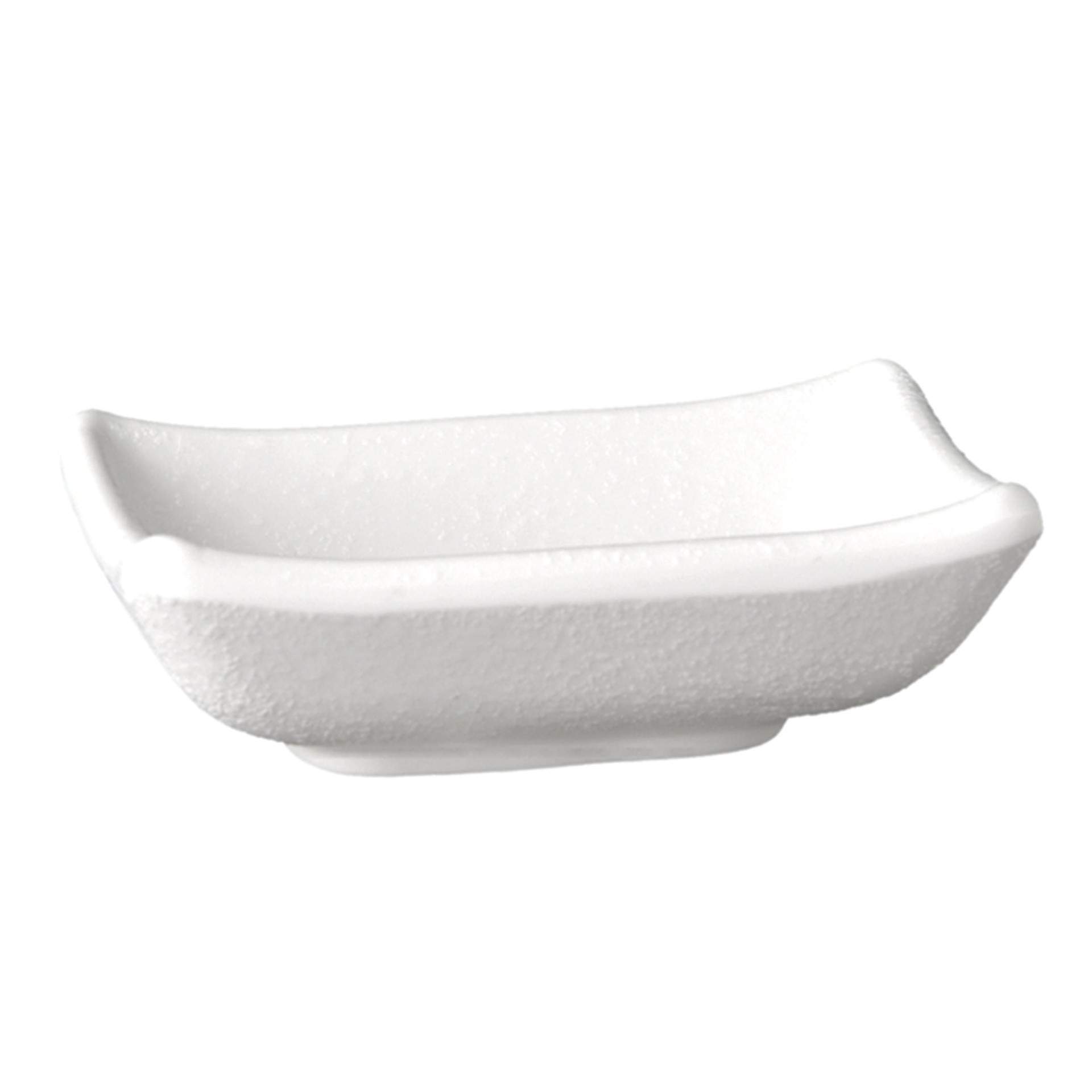 Schale - japanische Steinoptik - Serie Zen - schwarz - Abm. 9 x 7 x 2,5 cm - Inhalt 0,05 l - Melamin - 83947-B