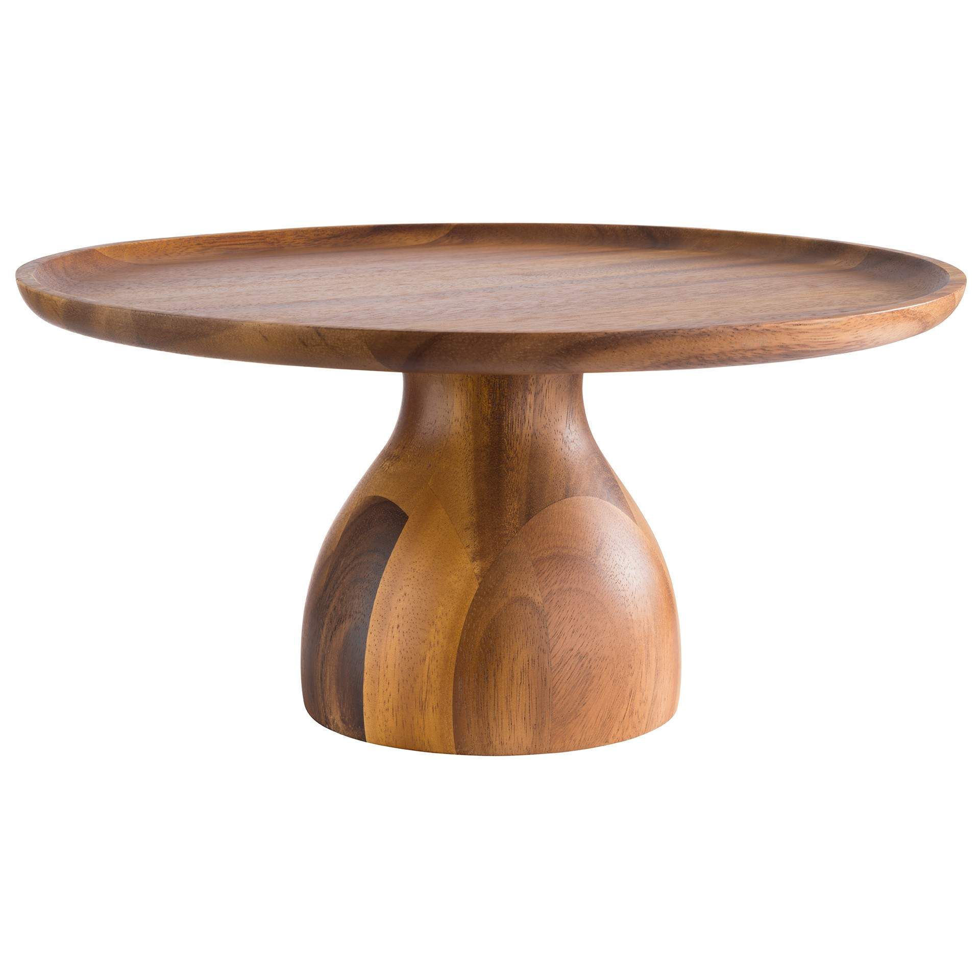 Tortenplatte - Serie Acacia - rund - Abm. 16 cm - Ø 33,0 cm - Holz - 33295-B