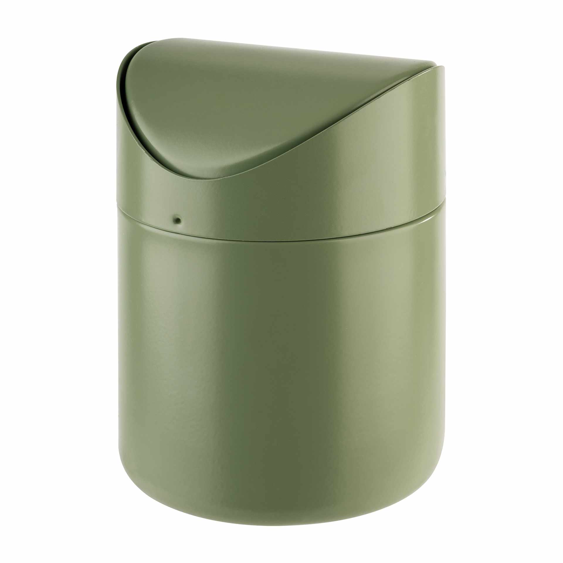 Tischrestebehälter - mit Bajonettverschluss - grün - Höhe 17,0 cm - Ø 12 cm - Inhalt 1,2 l - Edelstahl - 40802-B