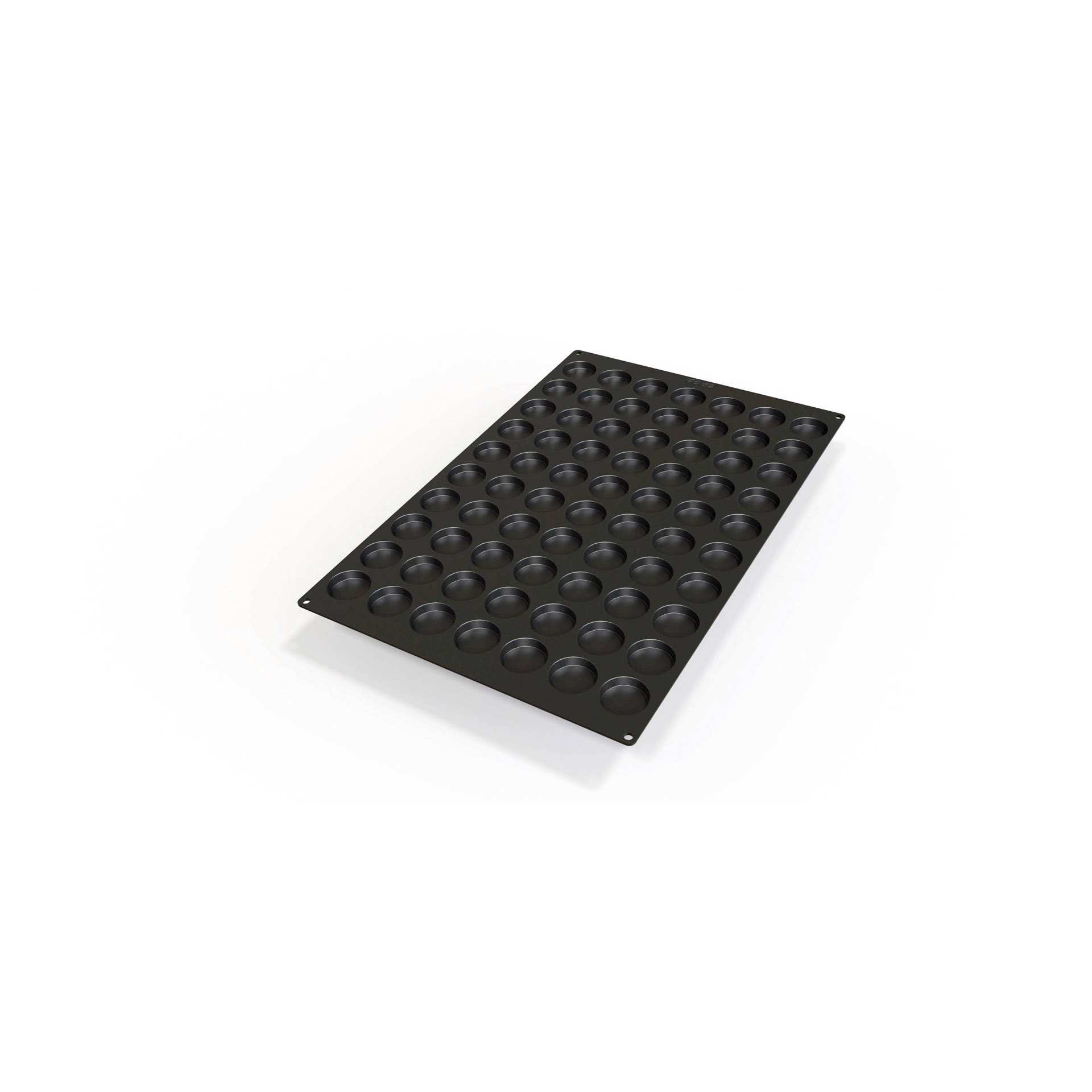 Backform - Florentiner Mini - Abm. 17,5 x 30,0 x 1,0 cm - Inhalt 70 x 0,015 l - Silikon - 115341-C