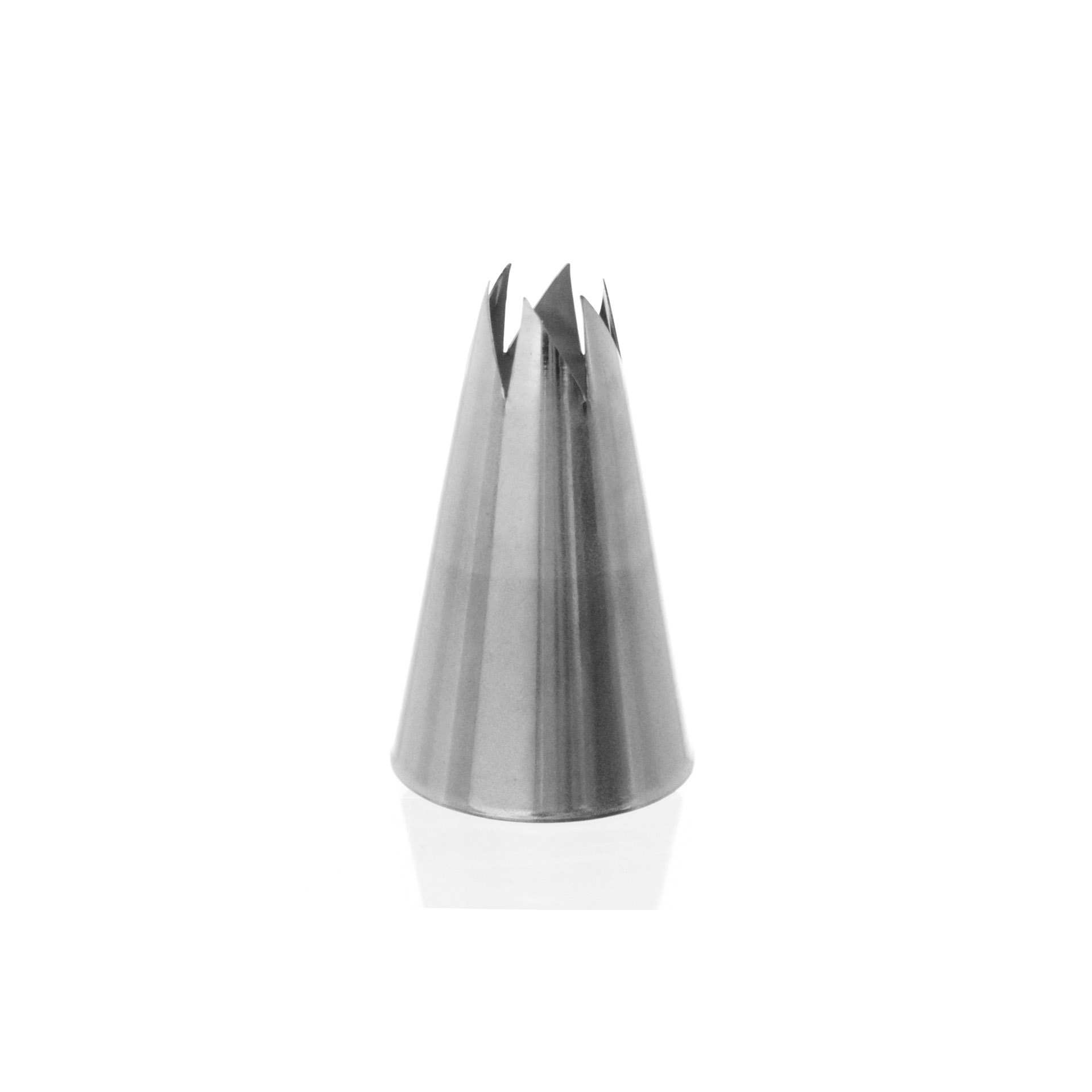 Garniertülle - Blüte offen klein - Abm. 3,0 x 3,0 x 5,2 cm - Edelstahl - 197428-C