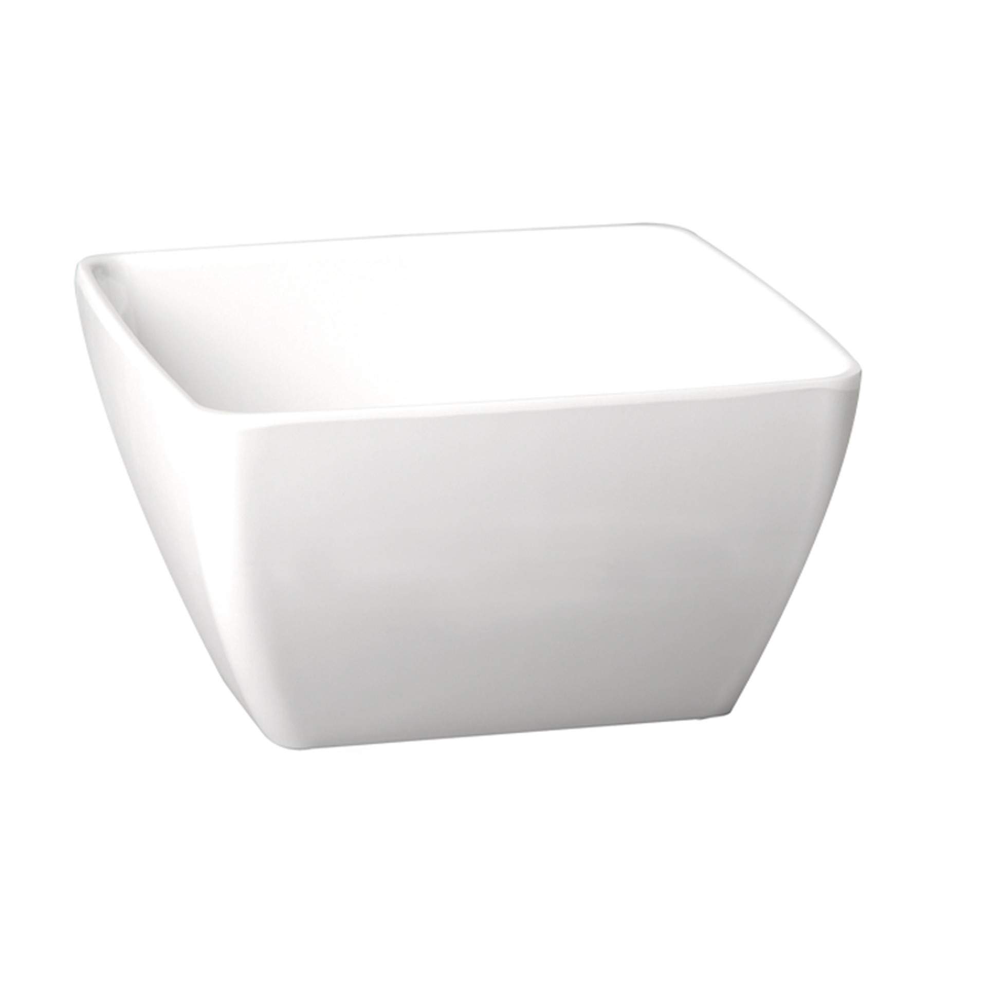 Schale - Serie Pure Color - weiß - rechteckig - Abm. 9 x 9 x 4 cm - Inhalt 0,14 l - Melamin - 83414-B