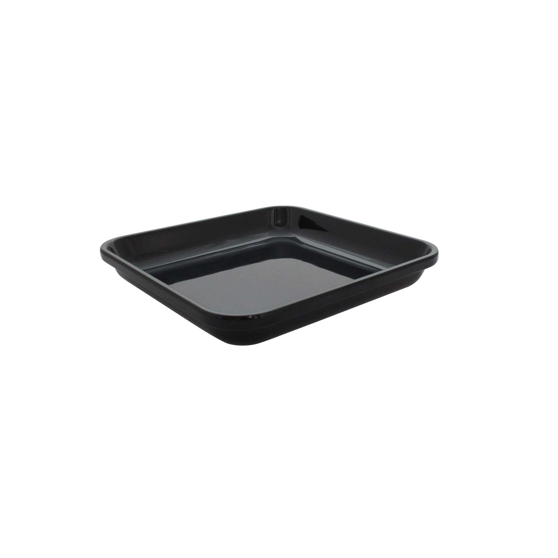Auslagetablett - schwarz - Abm. 28,0 x 28,0 x 4,3 cm - Melamin - 227136-C
