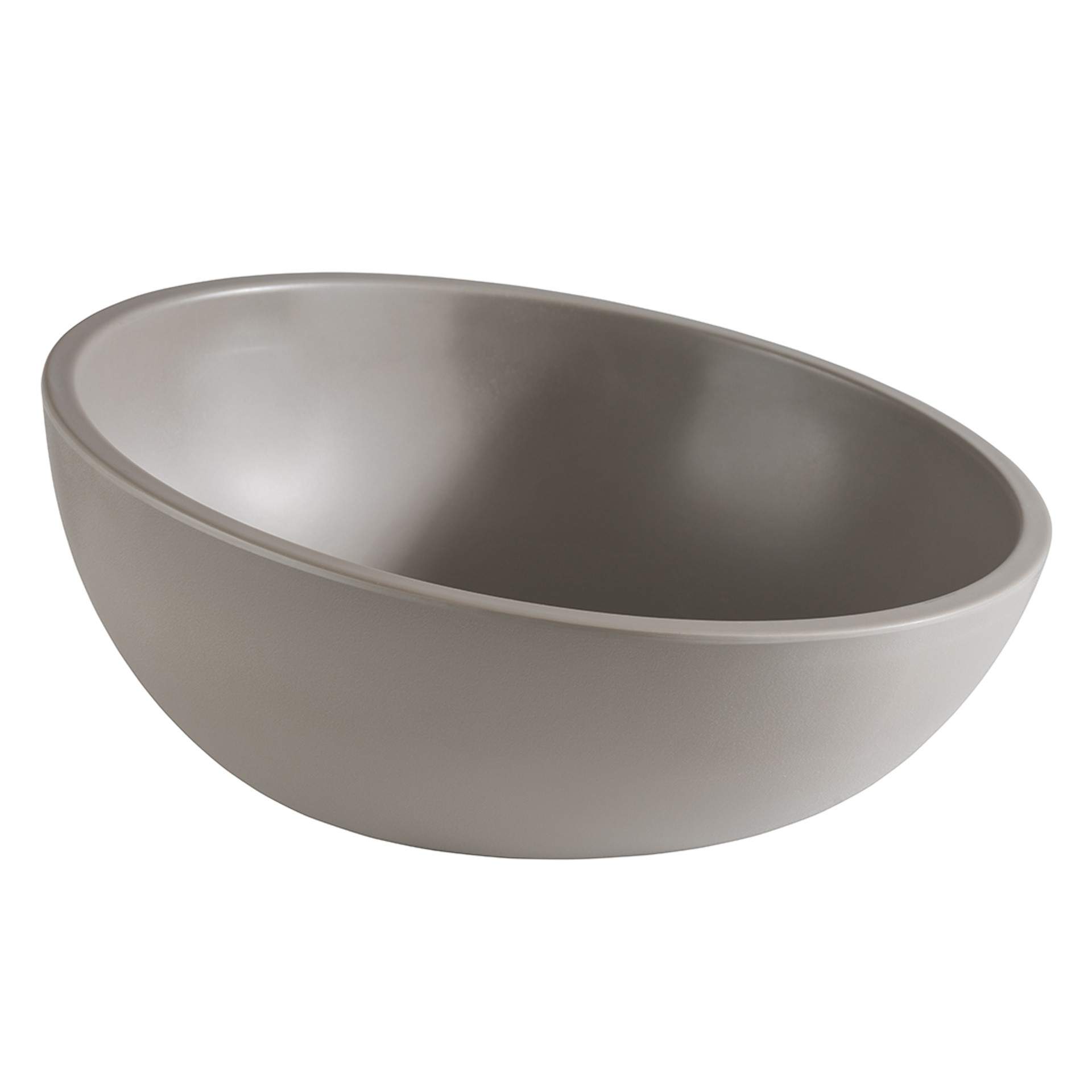 Schale - Serie Element Look - grau - rund - Abm. 7,0 / 12,5 cm - Inhalt 1,45 l - Melamin - 84836-B