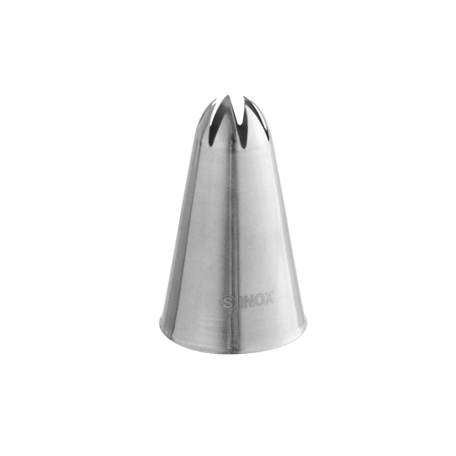 Sterntüllen - Ø: 8 mm - Abm. 3,0 x 3,0 x 5,0 cm - Edelstahl - 197326-C