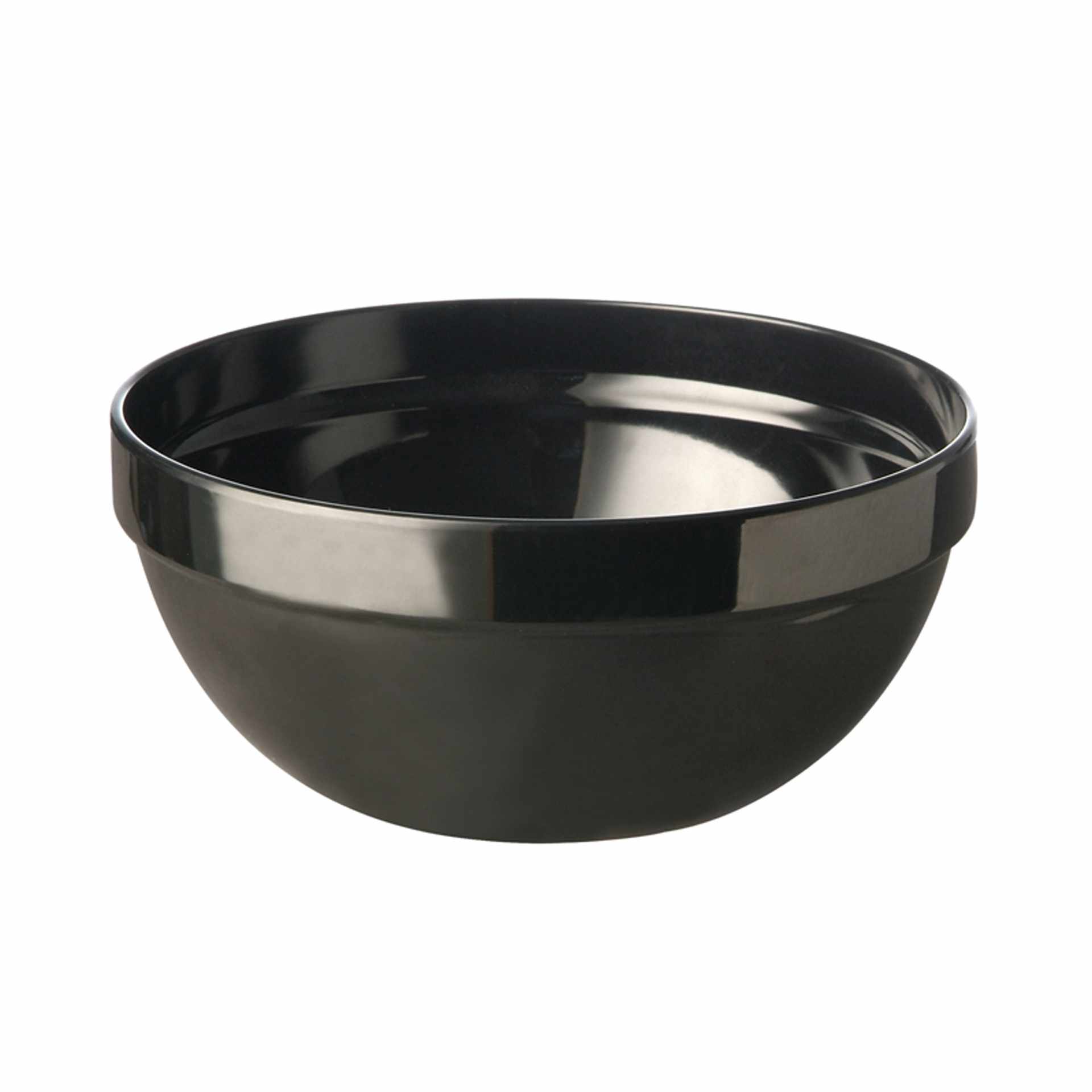 Schale - Serie Friendly - schwarz - rund - Höhe 6,5 cm - Ø 14 cm - Inhalt 0,50 l - PET - 79025-B