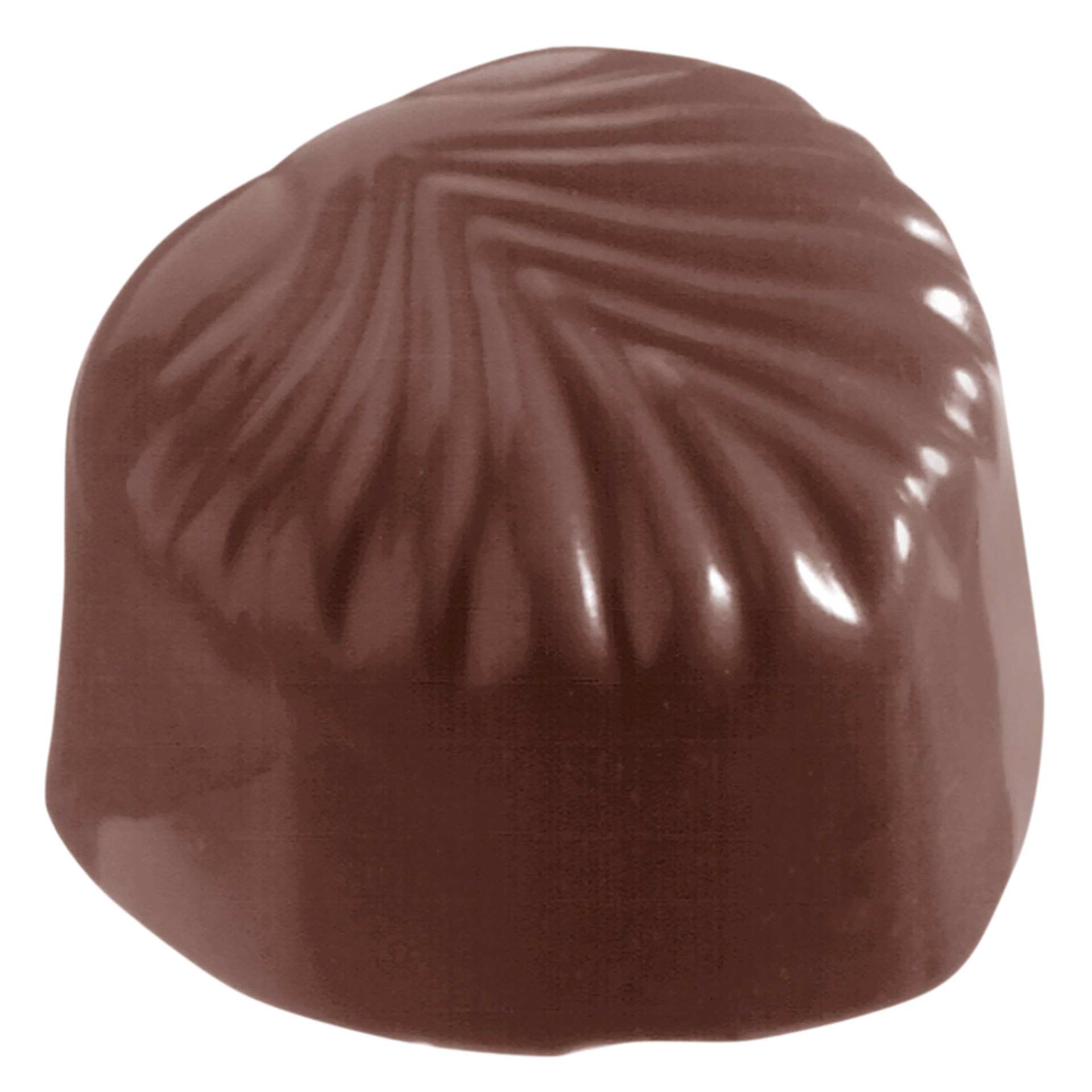 Schokoladen-Form - Blatt - Abm. 27,5 x 13,5 x 2,4 cm - Polycarbonat - 421226-C