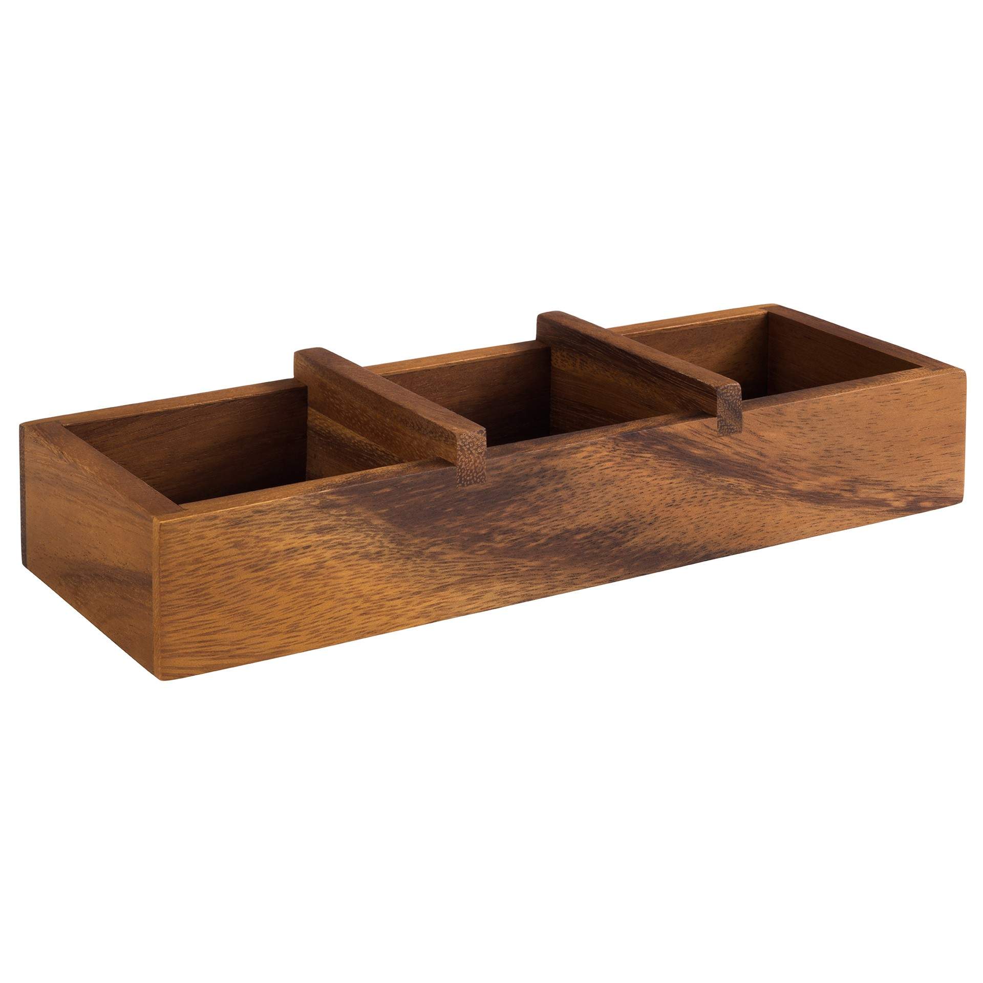 Holzbox - Serie Table - natur - rechteckig - Abm. 23,5 x 8,5 x 6,5 cm - Akazienholz - 11727-B