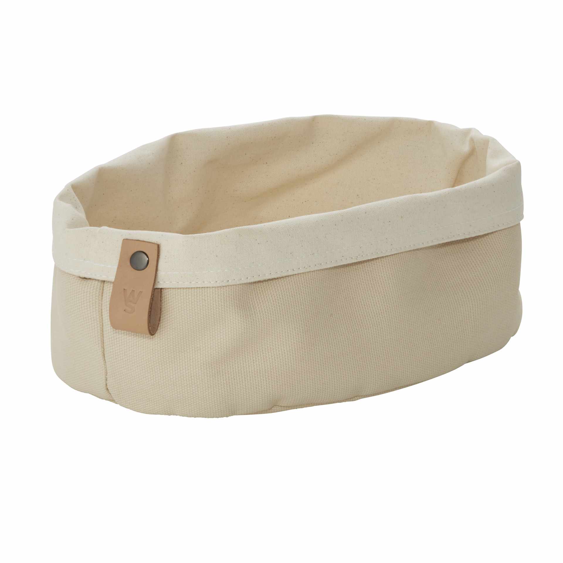 Brottasche - Serie Flip Cotton - cream - Abm. 25 x 18 x 12,0 cm - Canvas
