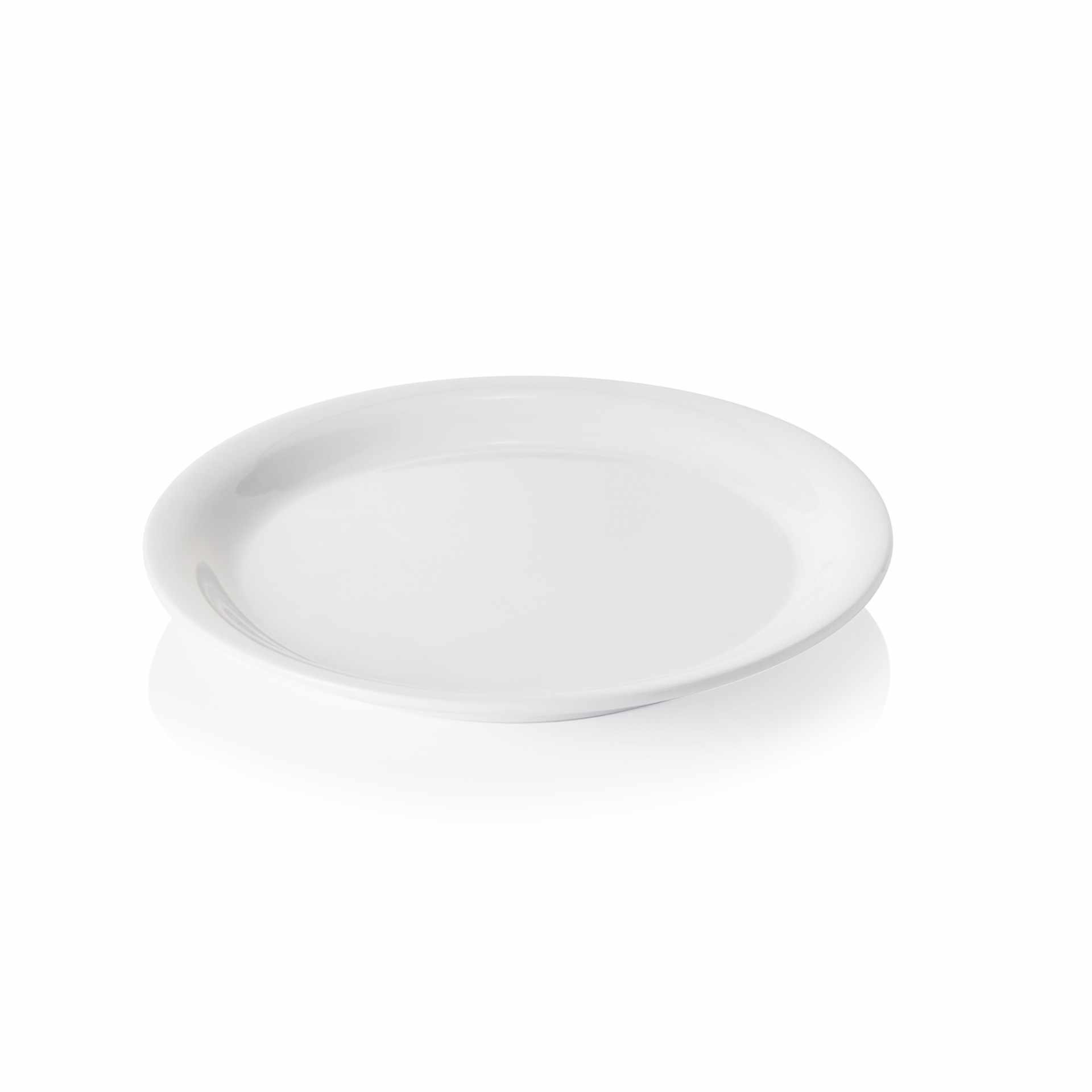 Teller - Serie Day & Night - weiß - Höhe 2,5 cm - Ø 22,0 cm - Melamin