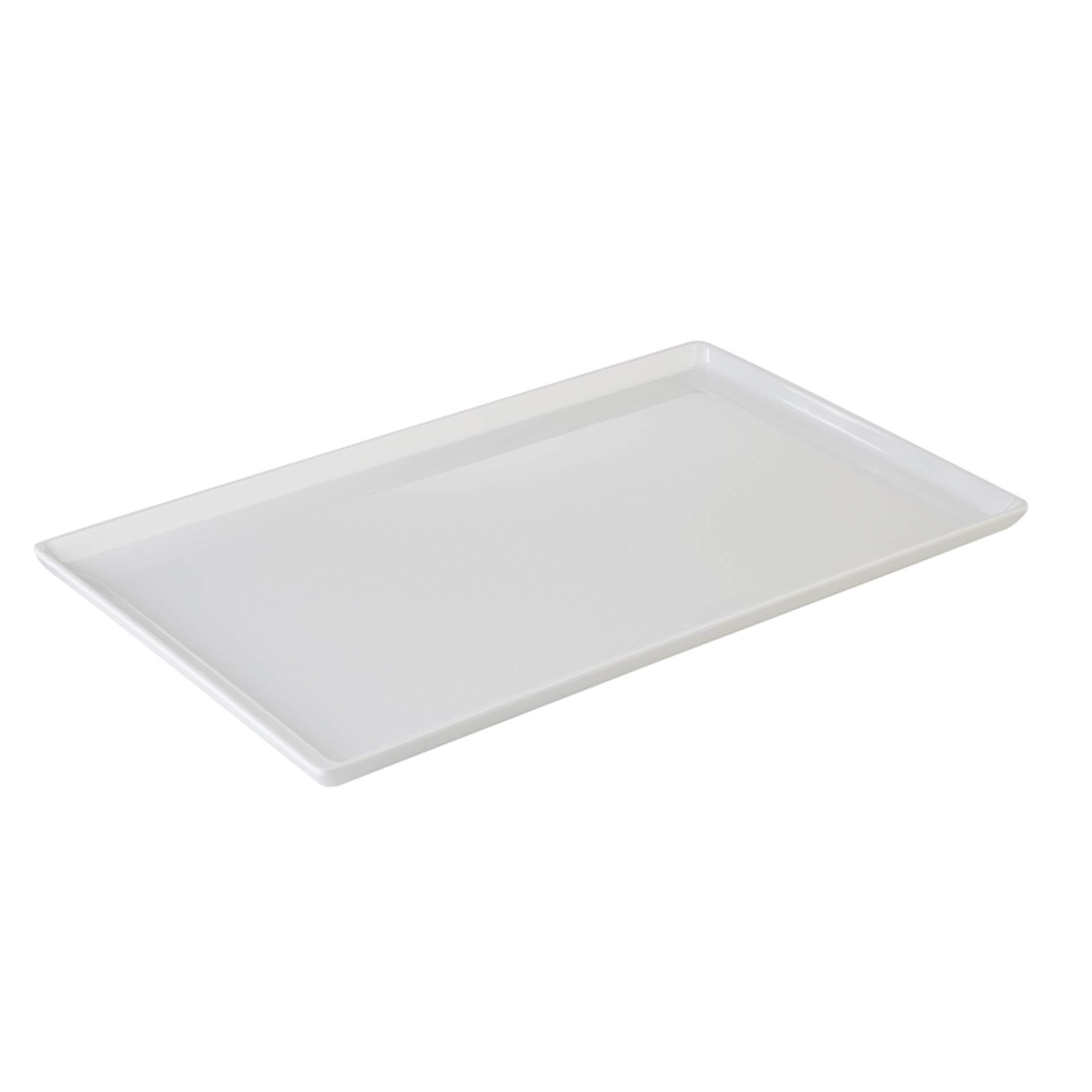 GN-Tablett - Serie Float - weiß - rechteckig - Abm. 3 cm - GN 1/1 (530 x 325 mm) - Melamin - 83923-B