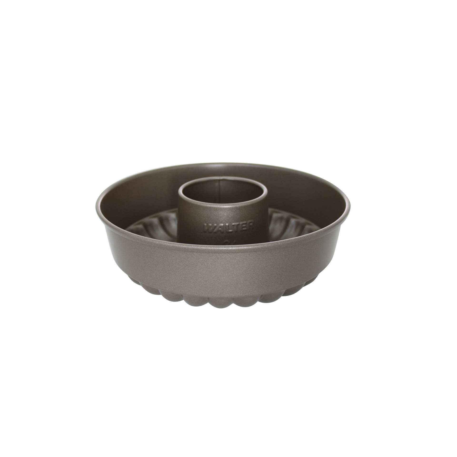 Kranzform - mit geripptem Boden - Abm. 25,0 x 25,0 x 7,7 cm - Silikon - 915124-C