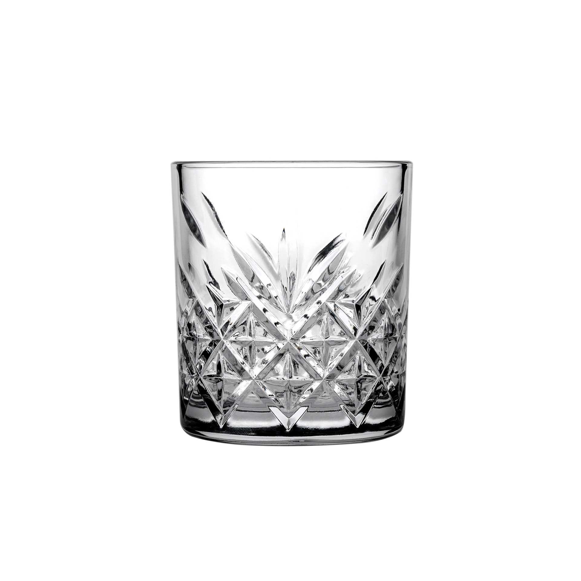 Whiskey-Glas - Set á 12 Stück - Serie Timeless - Höhe 8,3 cm - Ø oben / unten 7,25 / 6,7 cm - Inhalt 0,205 l - Glas - 52810-A