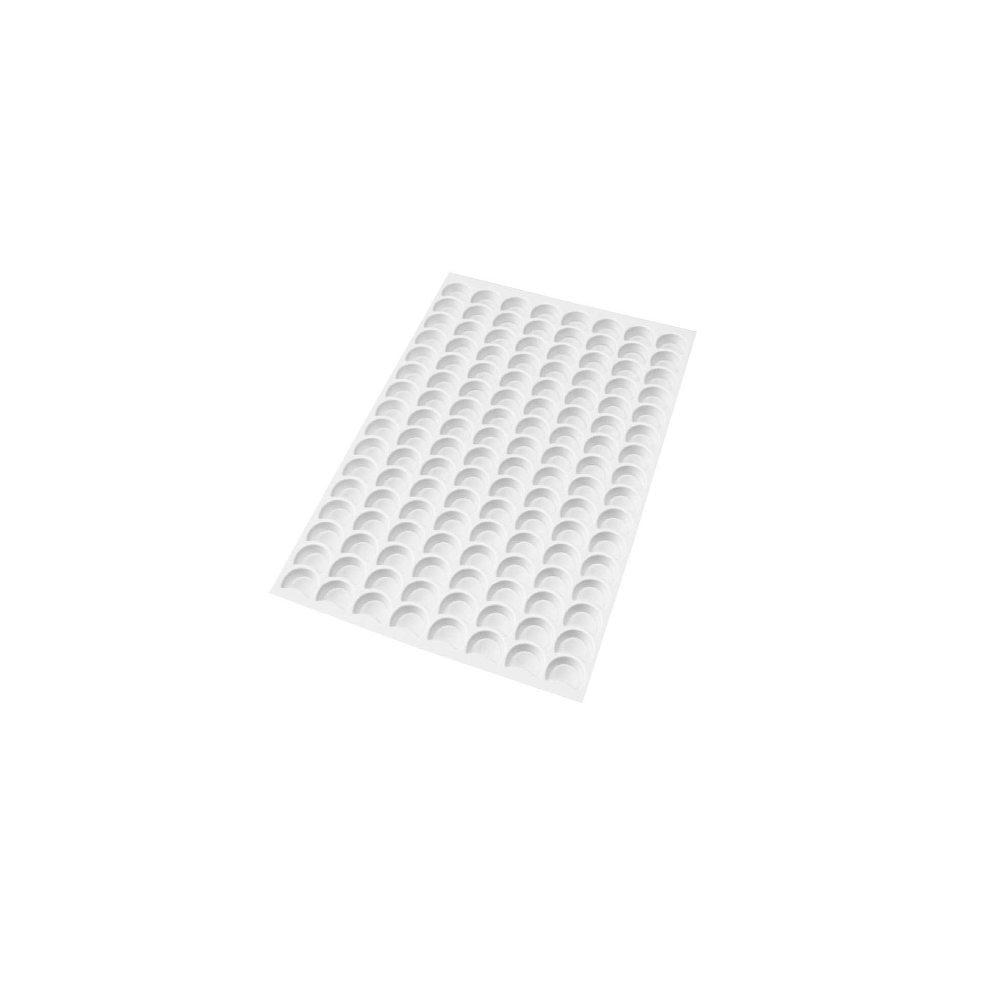 Ausstechmatte - Halbmond - Abm. 57,5 x 39,0 x 1,8 cm - Polystyrol - 166027-C