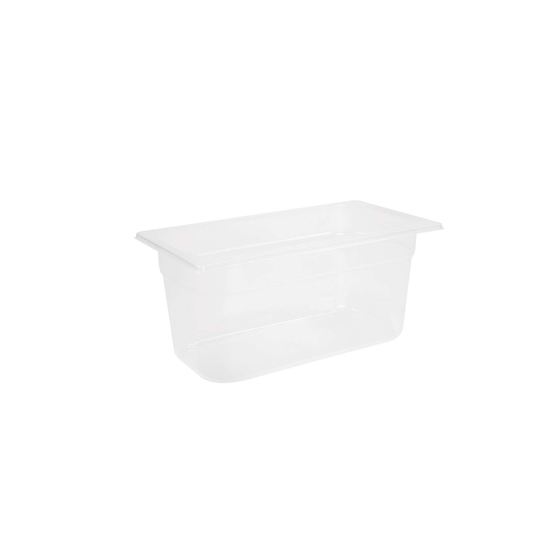 GN-Behälter - Abm. 32,5 x 17,6 x 15,0 cm - Inhalt 5,5 l - GN 1/3 (325 x 176 mm) - 150 mm - Polypropylen - 530022-C