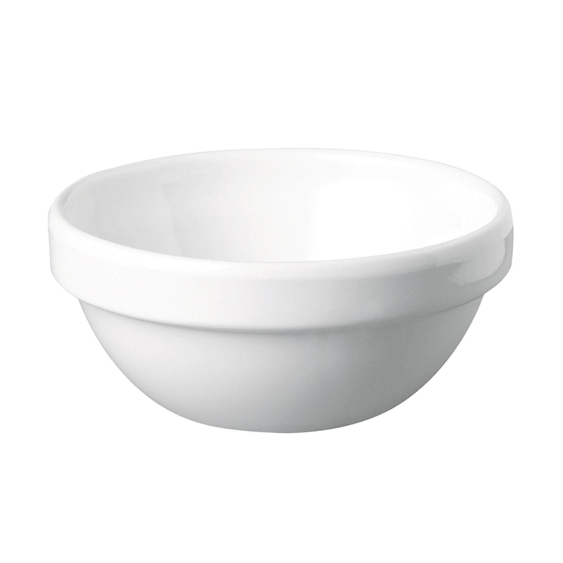 Schälchen - für Schälchenspender - Serie Casual Mini - weiß - Abm. 3,5 cm - Ø 7,0 cm - Inhalt 0,05 l - Melamin - 83881-B