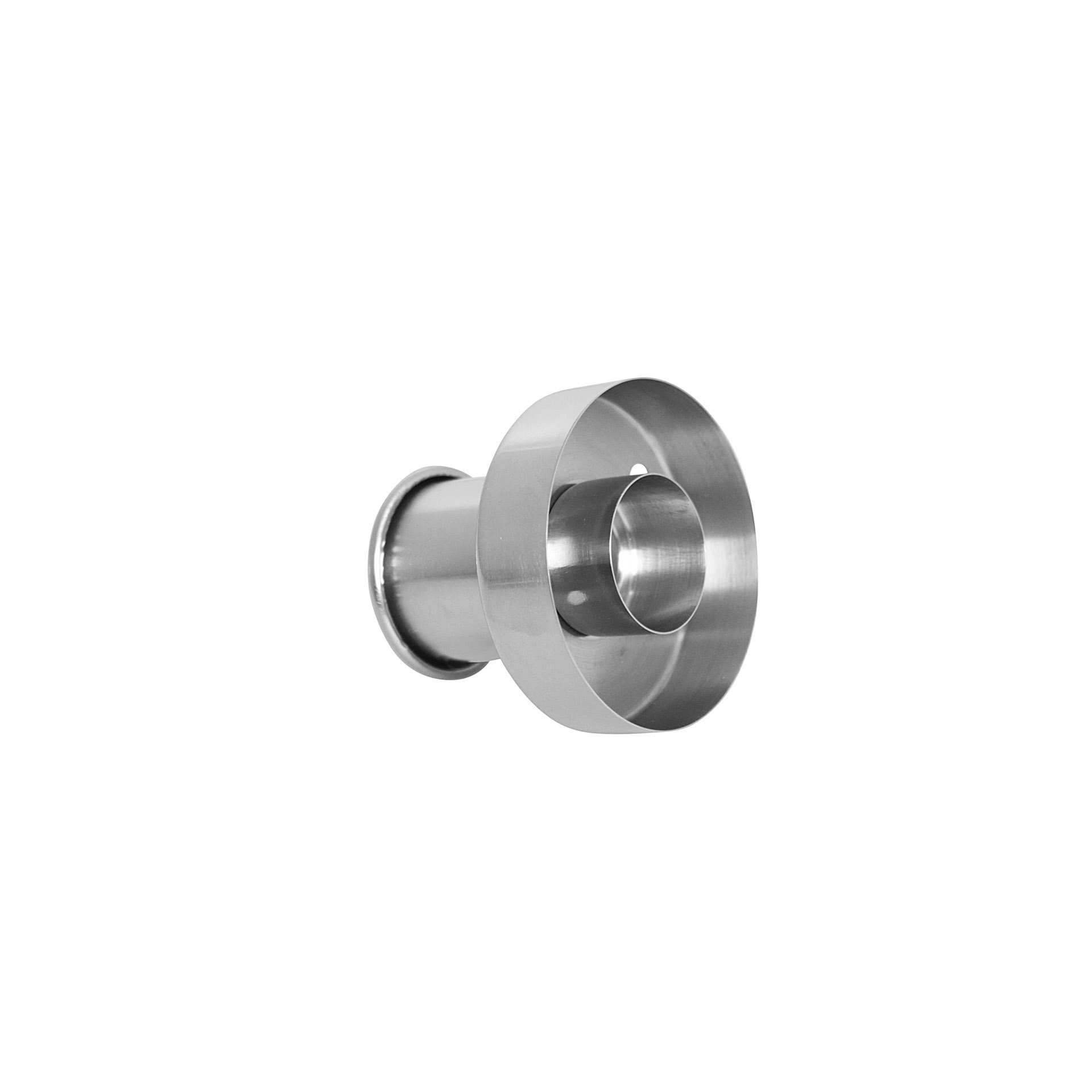 Donut-Ausstecher - mittel - Abm. 7,0 x 7,0 x 6,0 cm - Edelstahl - 155010-C