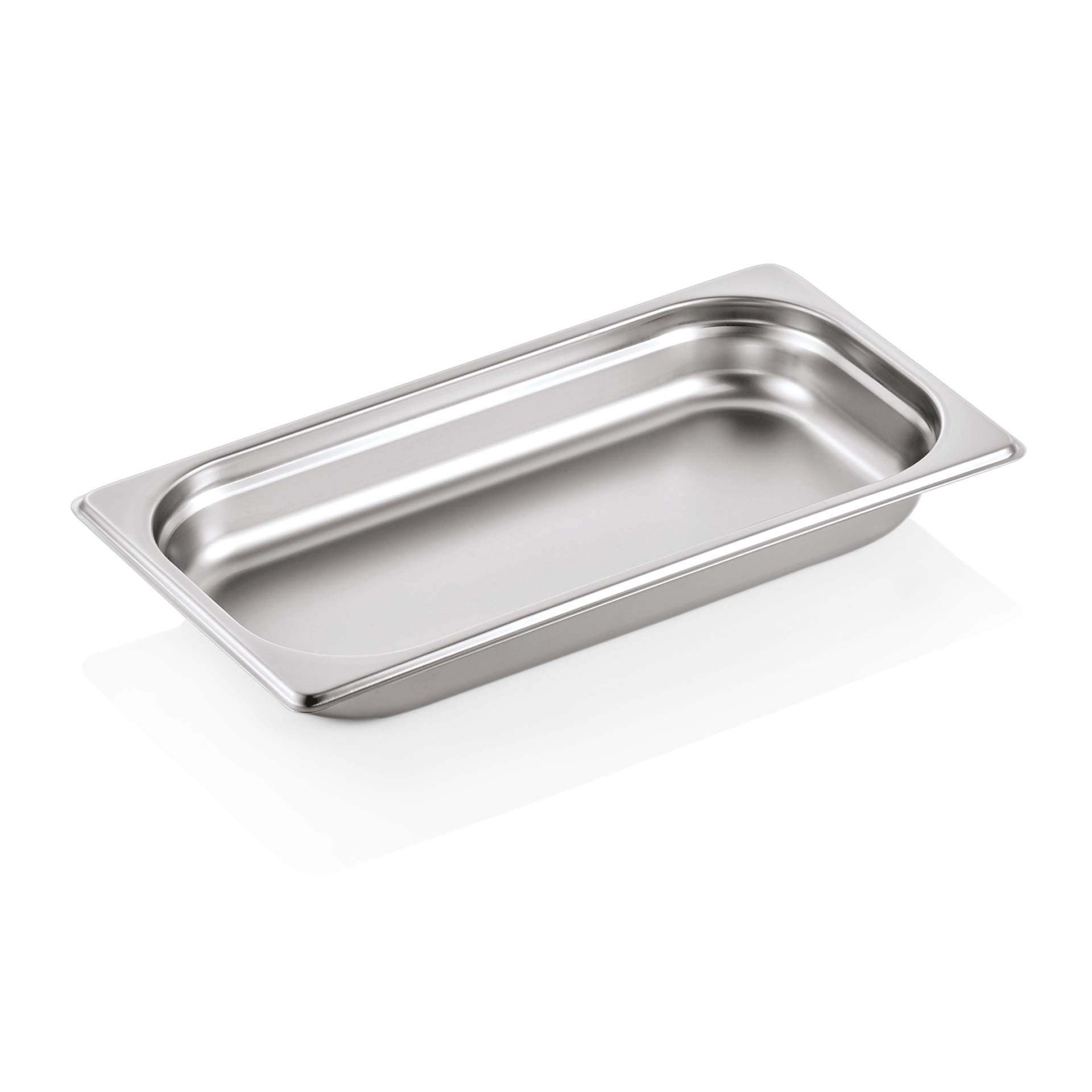 GN-Behälter - 18/8 - Serie 90 - GN 1/3 (325 x 176 mm) - 40 mm - Edelstahl - 9013040-A