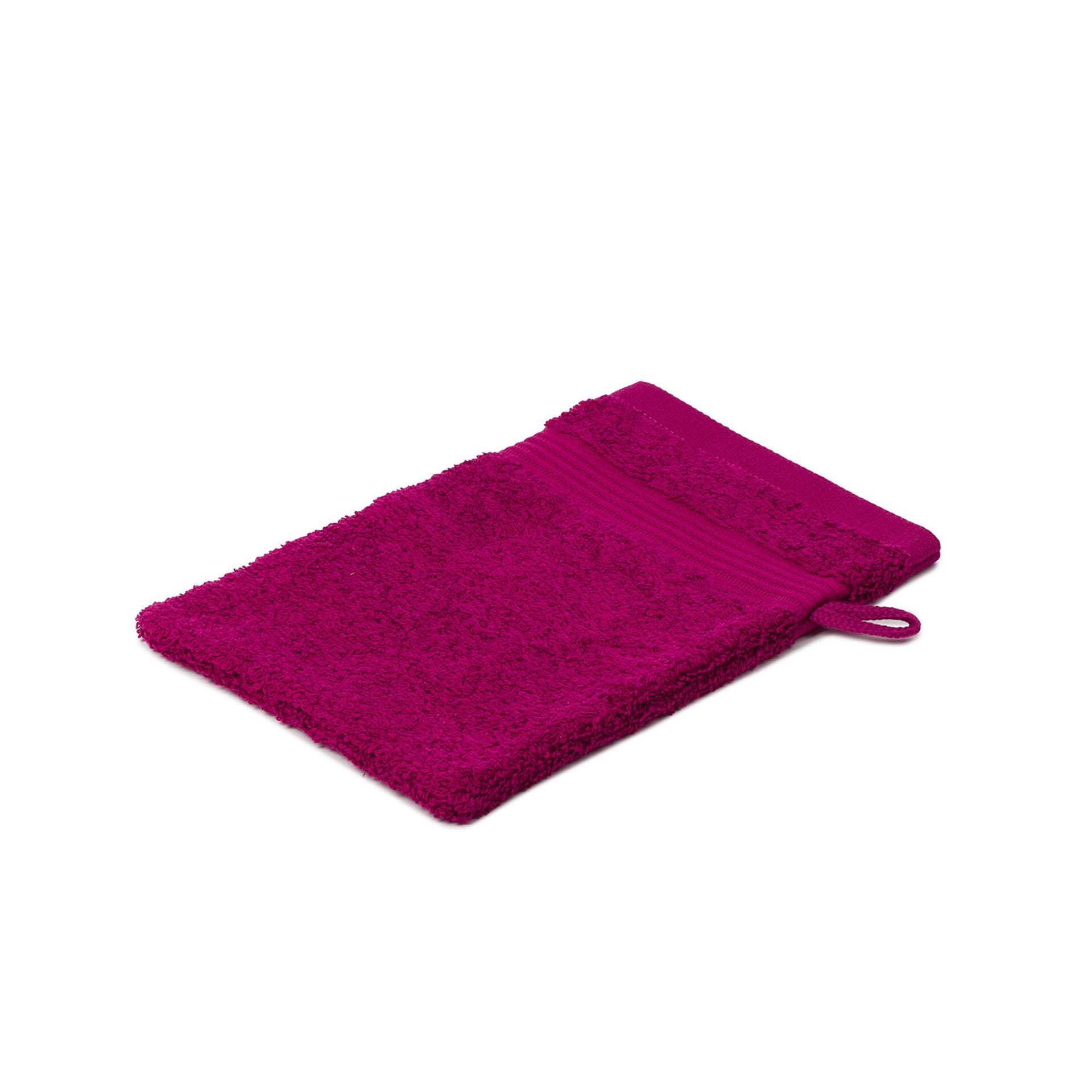 Waschhandschuh - Uni - Serie NEW YORK - cyclam - Abm. 17 x 24 cm - Baumwolle - 550-45-1-D