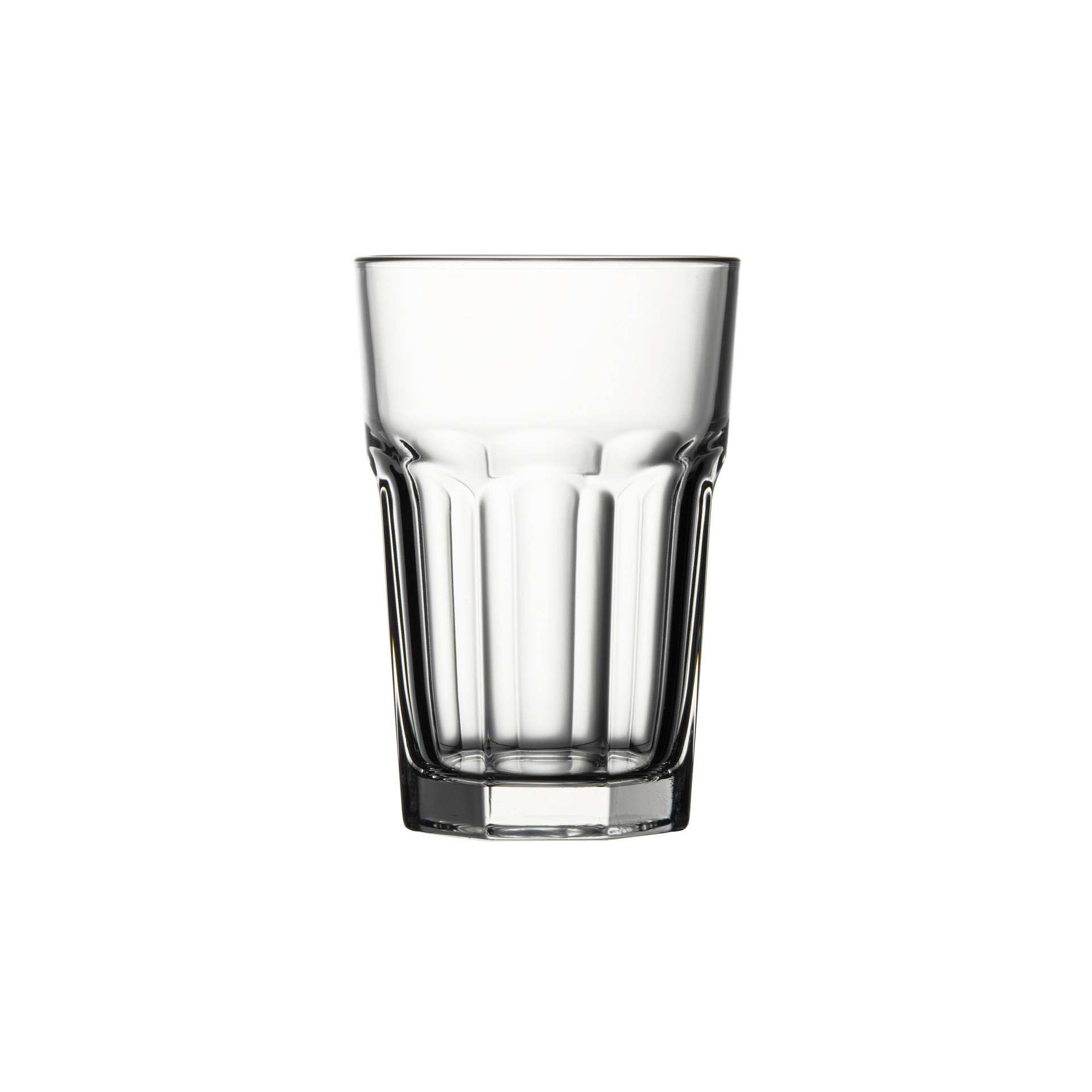 Longdrink-Glas - Set á 12 Stück - Serie Casablanca - Höhe 12,2 cm - Ø oben / unten 8,3 / 6,1 cm - Inhalt 0,355 l - Glas - 52708-A