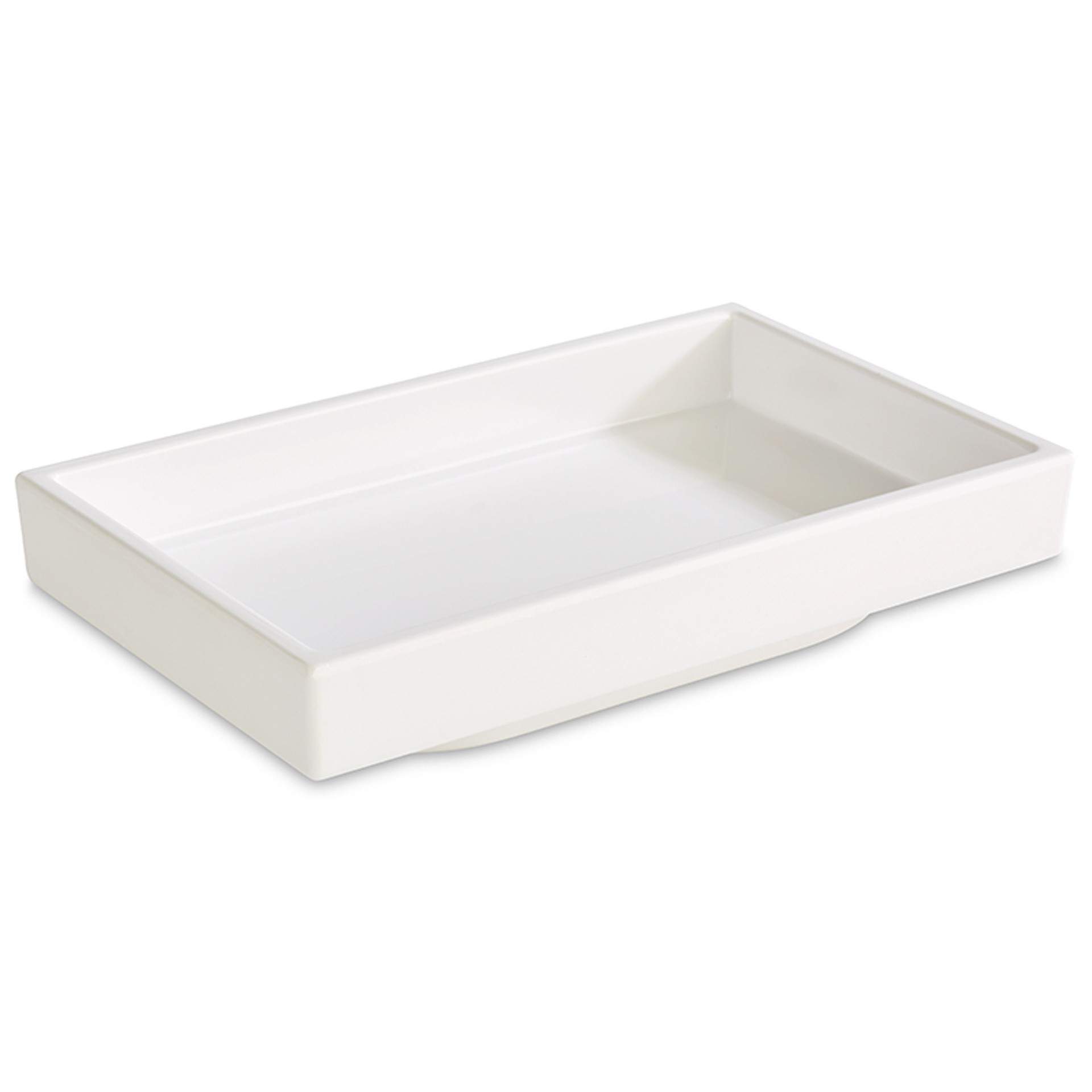 BentoBox - beidseitig beschichtet - Serie Asia Plus - weiß - Abm. 15,5 x 9,5 x 3 cm - Inhalt 0,15 l - Melamin - 15477-B